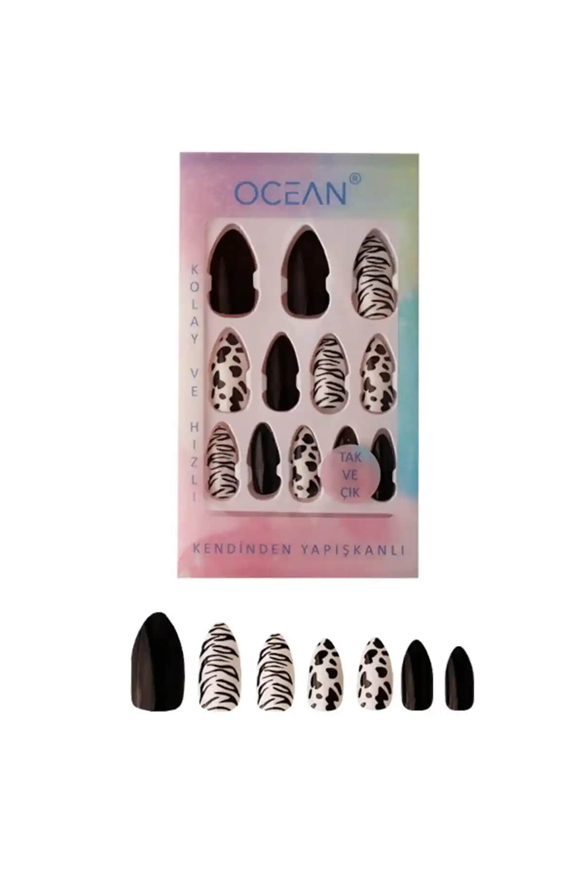 Ocean 750 ve Ocean 872 Kendinden Yapışkanlı Takma Tırnaklarının Detaylı Karşılaştırması