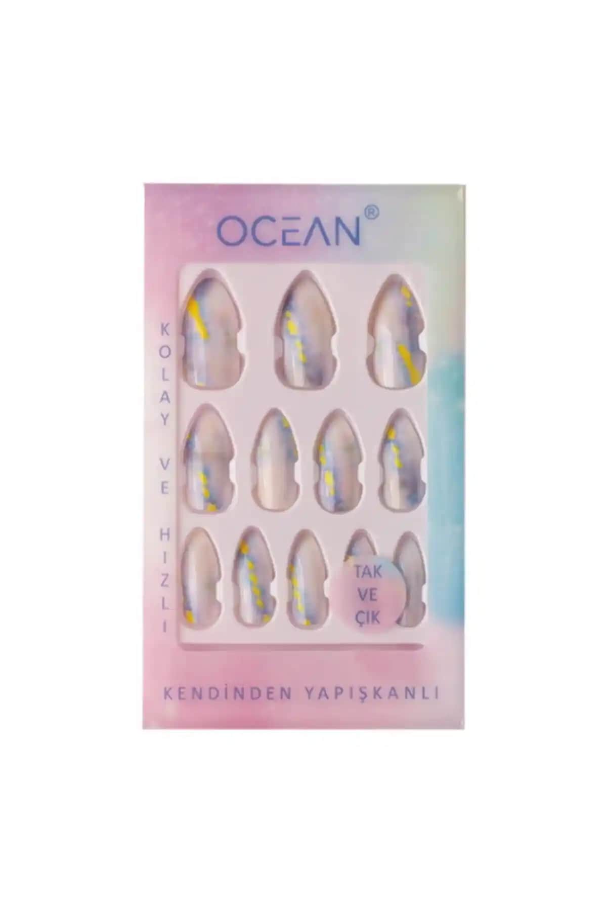 Ocean 766 Kendinden Yapışkanlı Tırnaklar: Pratik ve Dayanıklı Güzellik Çözümü