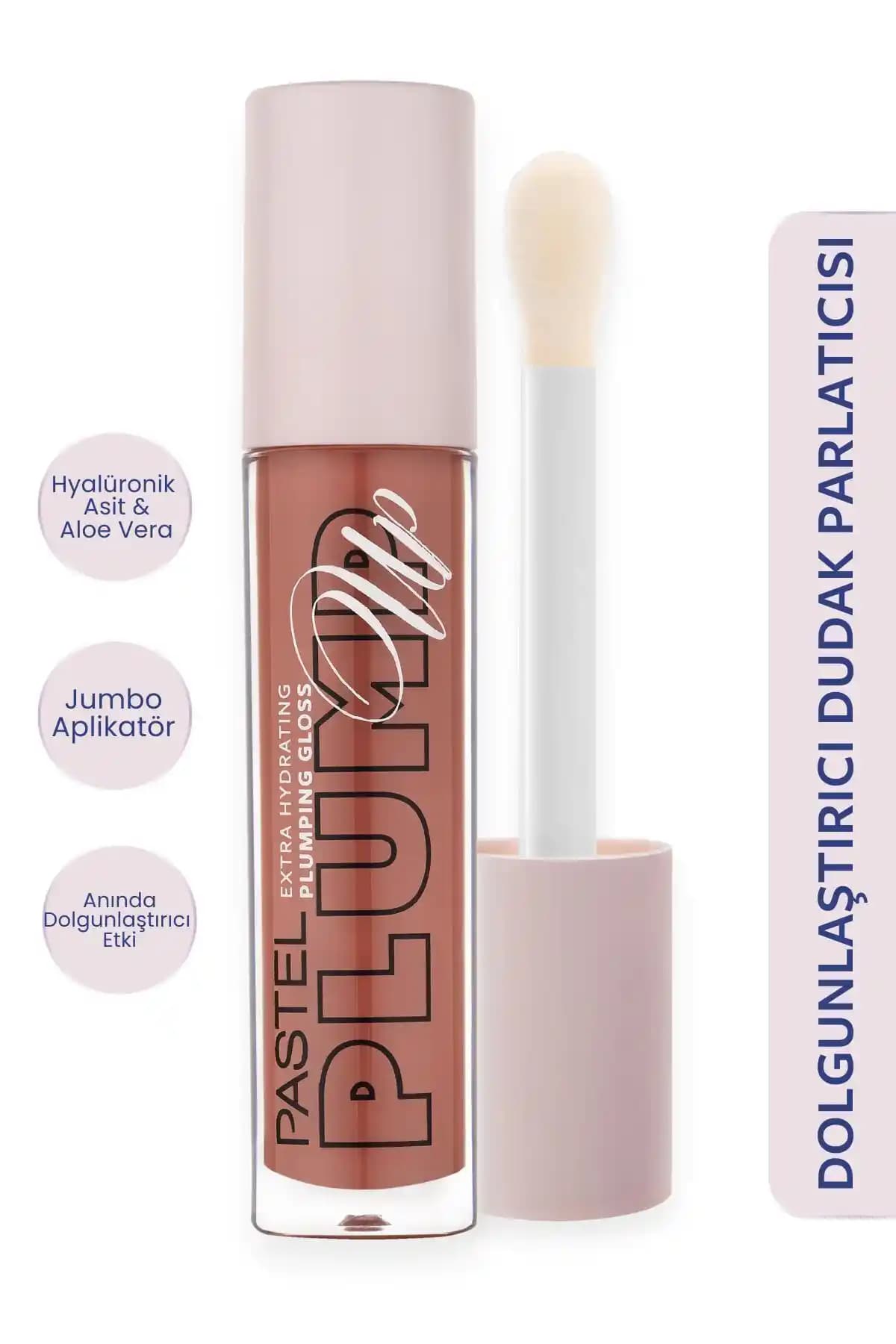 Pastel Plump Up Extra Hydrating Plumping Gloss Dudaklara Dolgun ve Parlak Görünüm Kazandırır