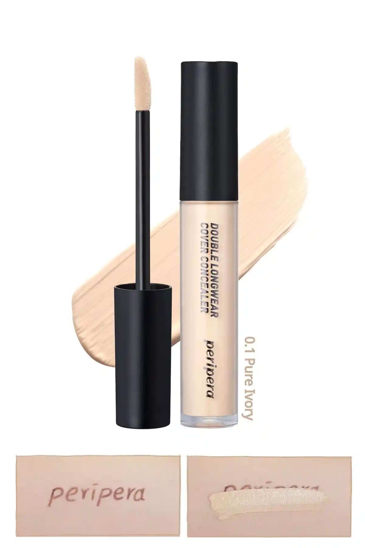 PERIPERA Double Longwear Cover Concealer: Yüksek Kapatıcı ve Gün Boyu Dayanıklı