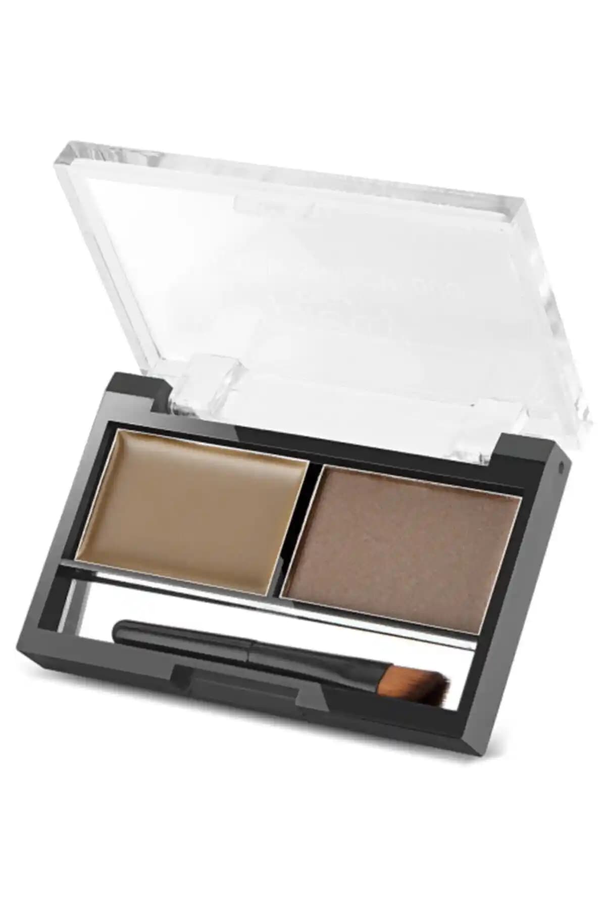 Pretty Beauty Eyebrow ve Kaş Farı Duo No:02 ile Doğal ve Kalıcı Kaşlar Elde Edin