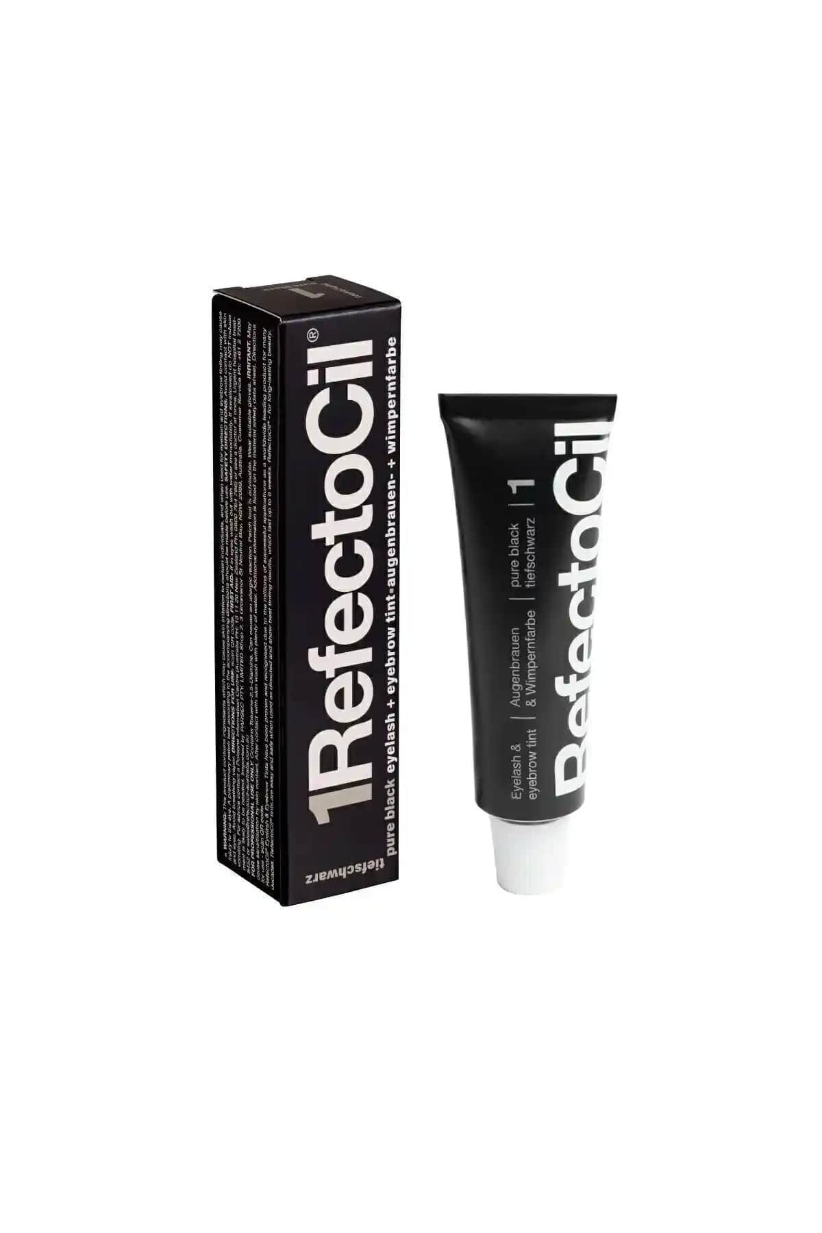 Refectocil Siyah Kaş ve Kirpik Boyası ile Uzun Süre Kalıcı Doğal Bakışlar