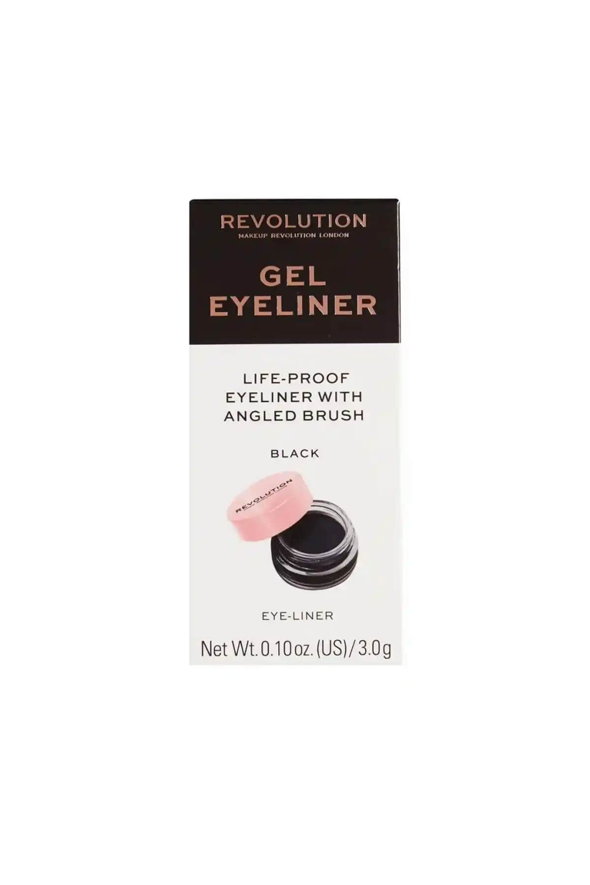 Revolution Gel Eyeliner Pot ile Gözlerde Mükemmel ve Kalıcı Siyah Makyaj Deneyimi