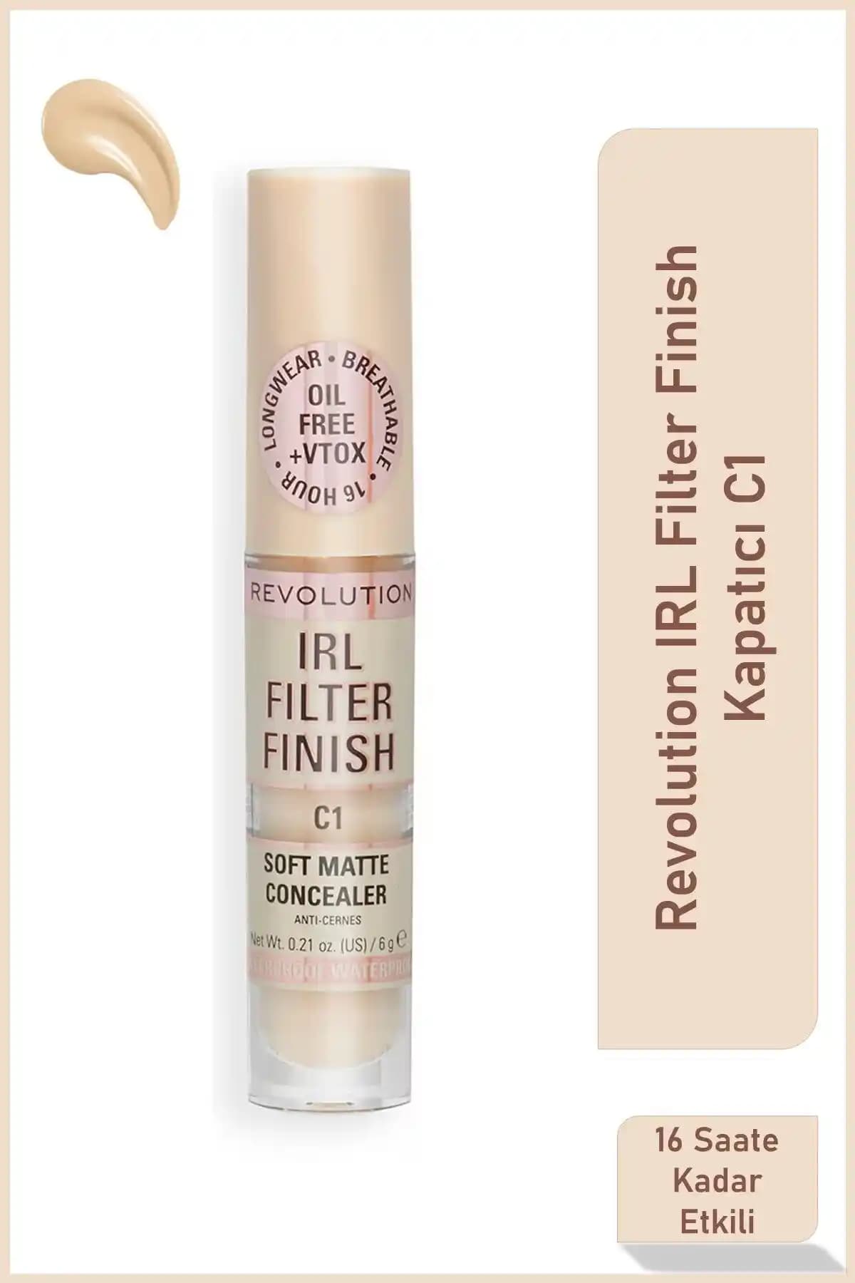 Revolution IRL Filter Finish Kapatıcı: Uzun Süre Kalıcı ve Doğal Görünüm Sağlar