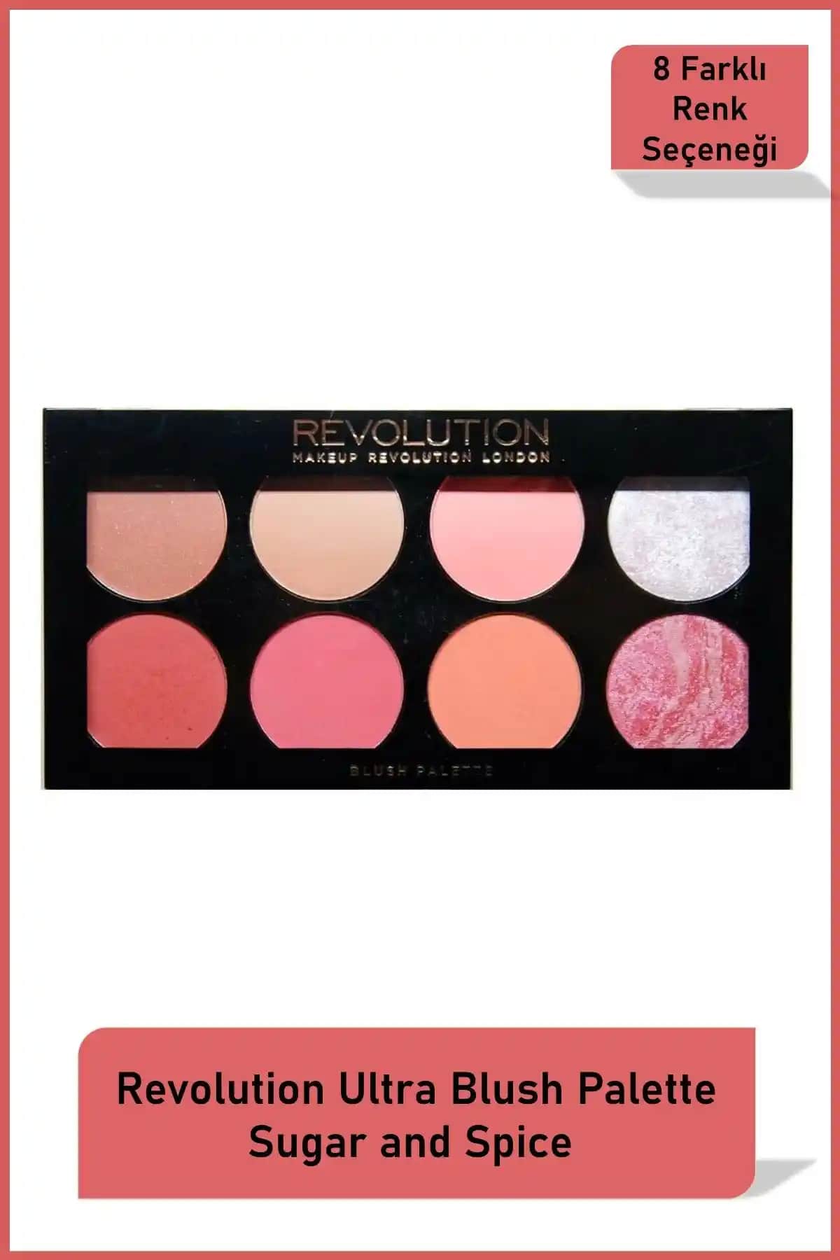 Revolution Ultra Sugar And Spice ve Vintage Dantel Allık Paletleri Karşılaştırması