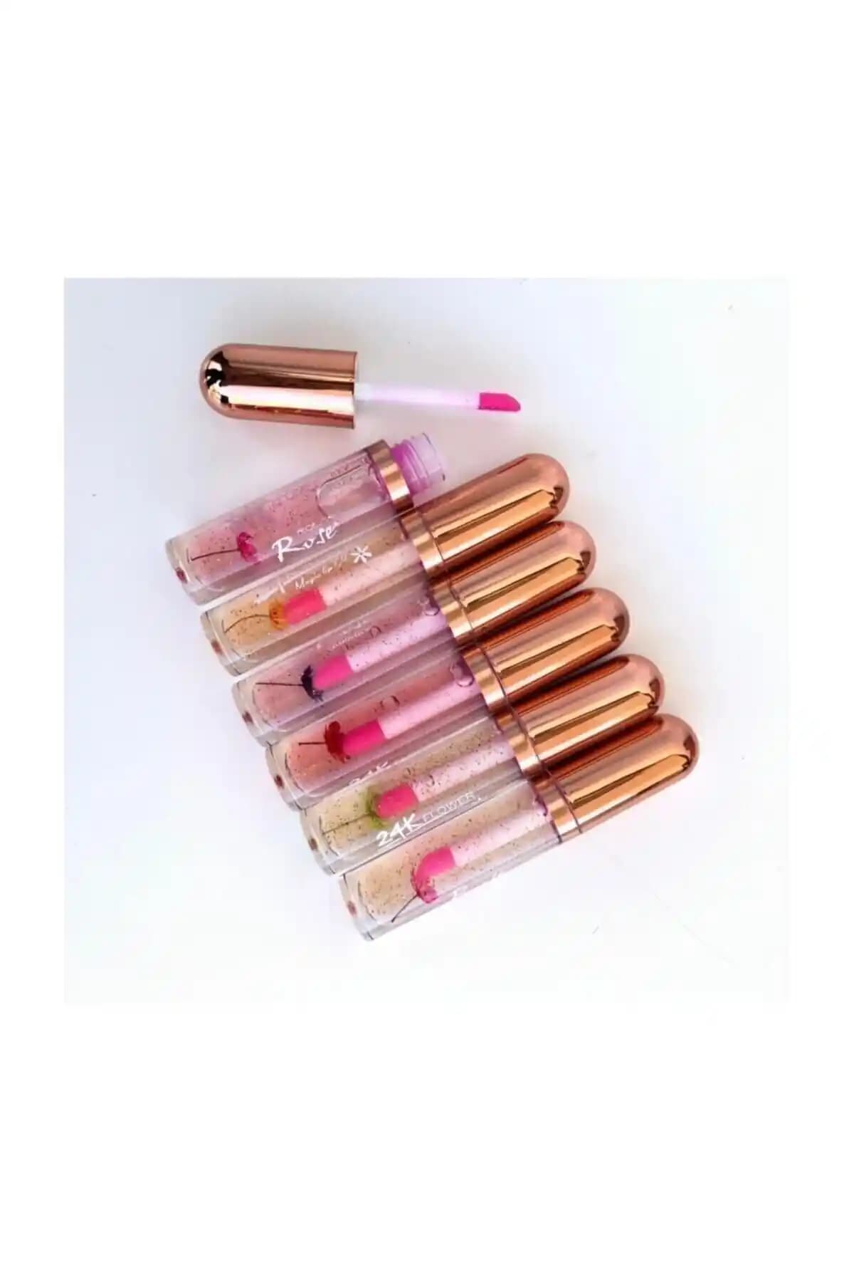 Roesıa Rose Cosmetics Rose Dudak Parlatıcı Doğal ve Parlak Dudaklar İçin Günlük Kullanım Ürünü