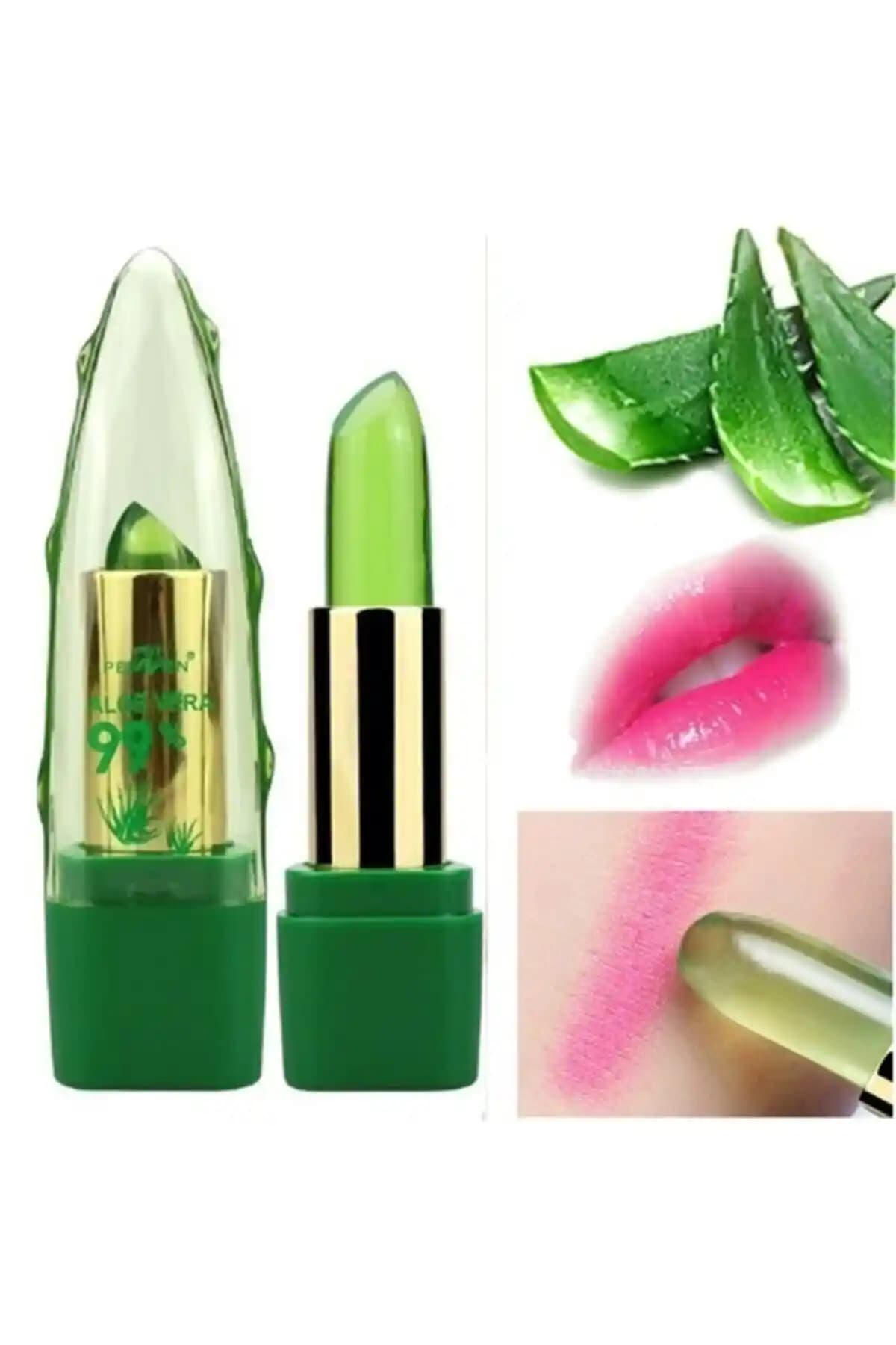 Roesıa Rose Cosmetics ve Tikatti Aloe Vera Özlü Sihirli Ruj Karşılaştırması