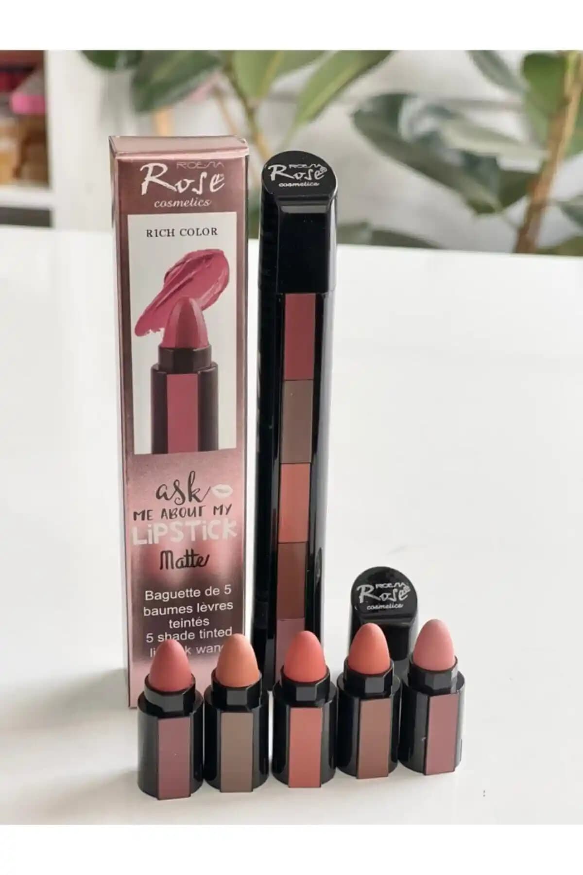 Roesıa Rose Cosmetics ve Tikatti Matruşka Ruj Setleri Karşılaştırması ve Seçenekler