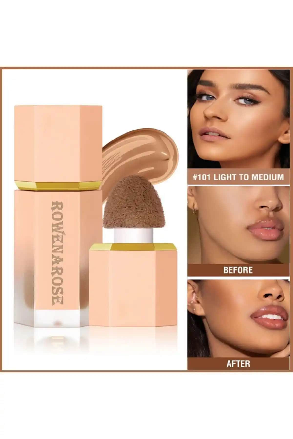 ROWENAROSE Yoğun Pigmentli Likit Kontur: Doğal ve Kalıcı Makyaj İçin En İyi Seçenek