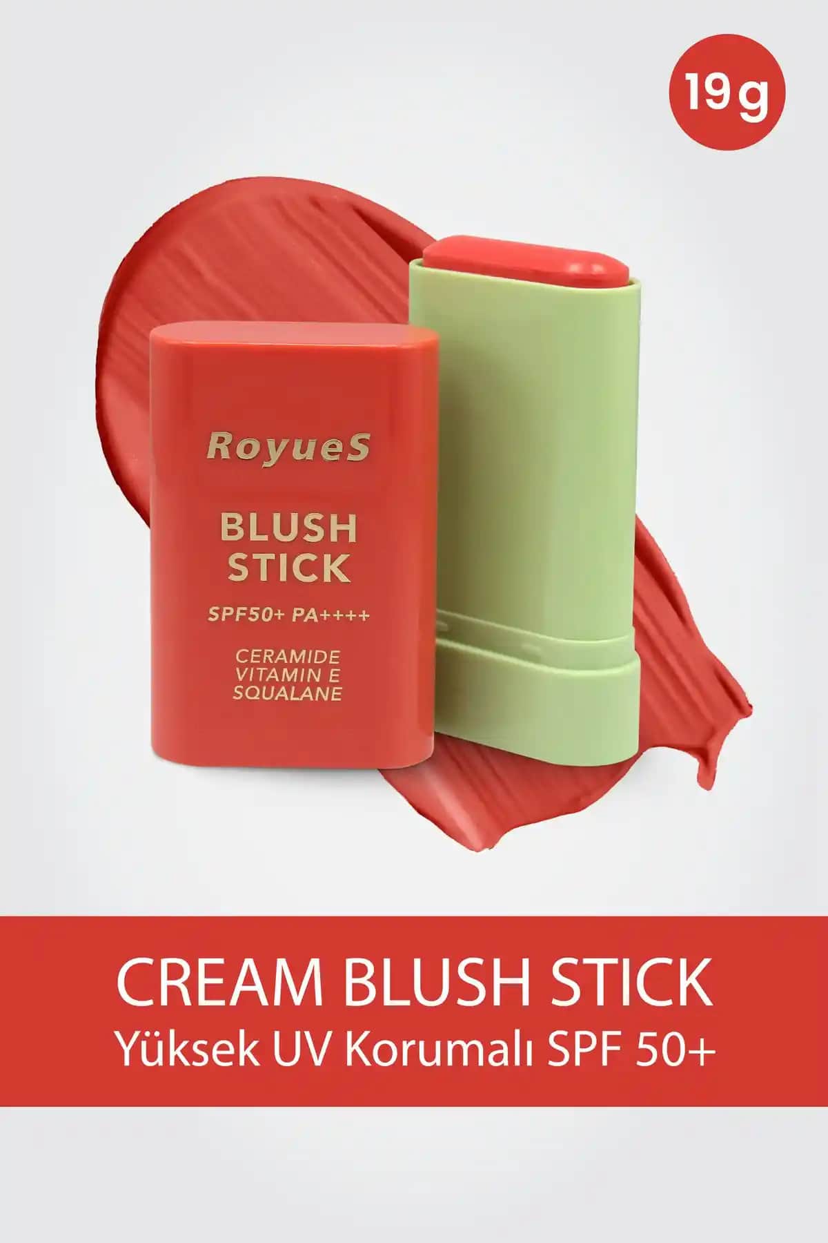 Royues Nemlendiricili Stick Krem Allık ile Doğal ve Canlı Makyaj Deneyimi