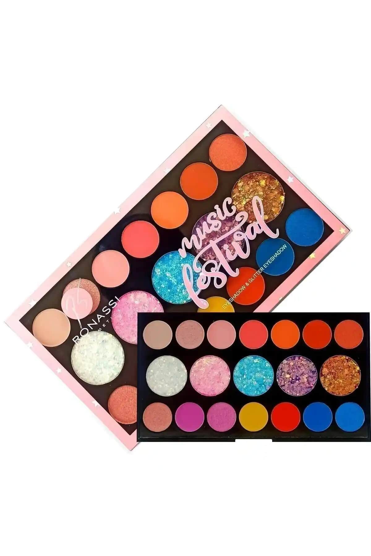 RS Ronassi Cosmetics 19'lu Göz Farı Paleti: Canlı ve Parlak Gözler İçin Mükemmel Seçenek