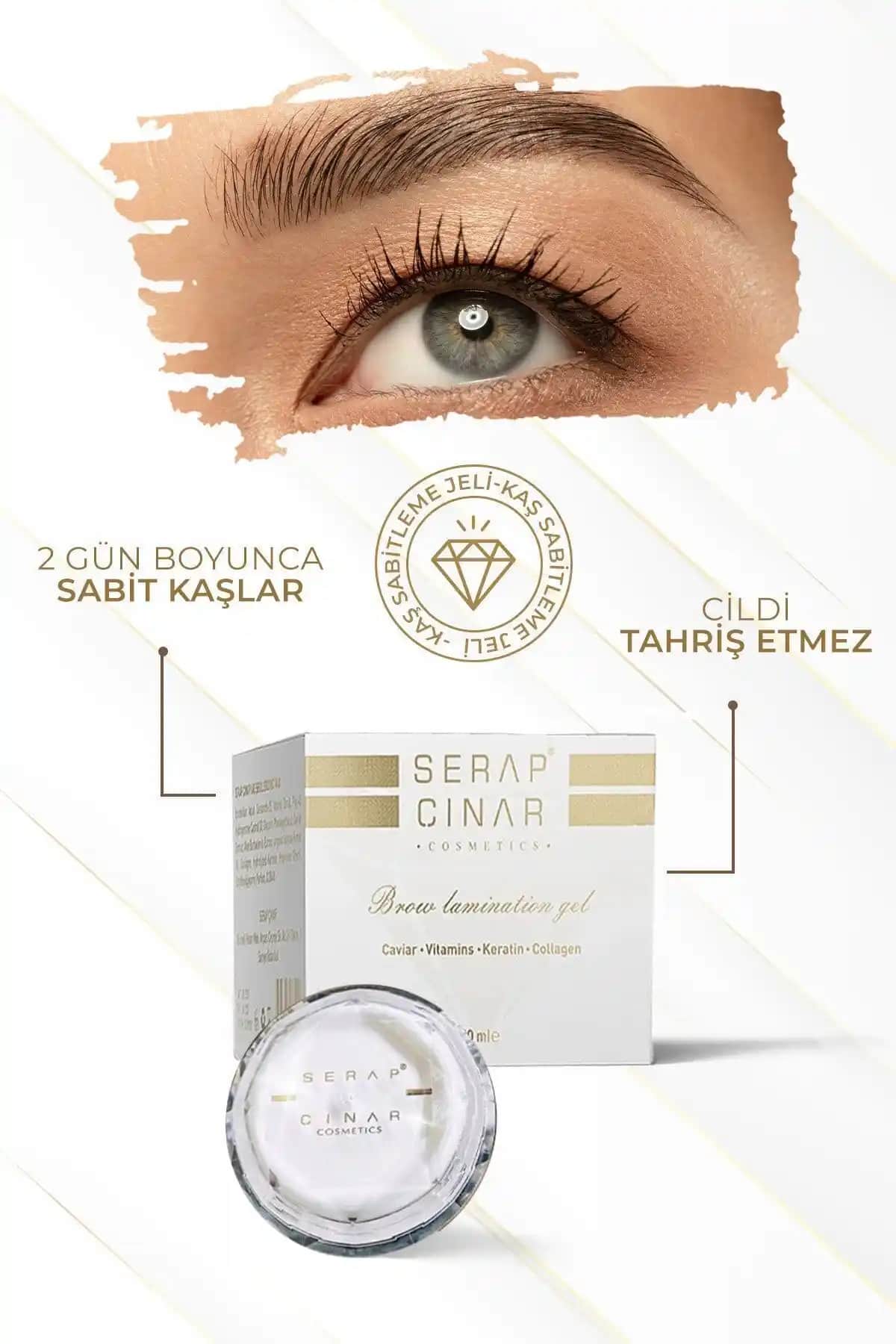 Serap Çınar Kozmetik Kaş Sabitleyici Mum: Doğal ve Etkili Çözümle Güzel Kaşlar