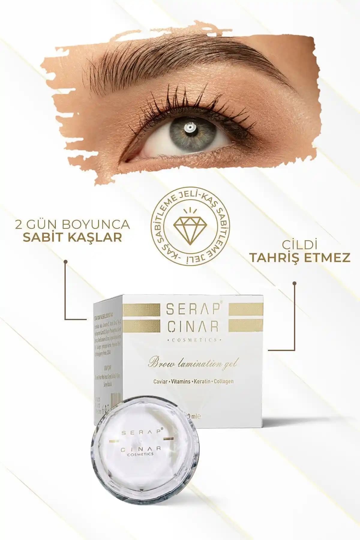 Serap Çınar Kozmetik Kaş Sabitleyici Mum: Doğal ve Etkili Çözümle Güzel Kaşlar