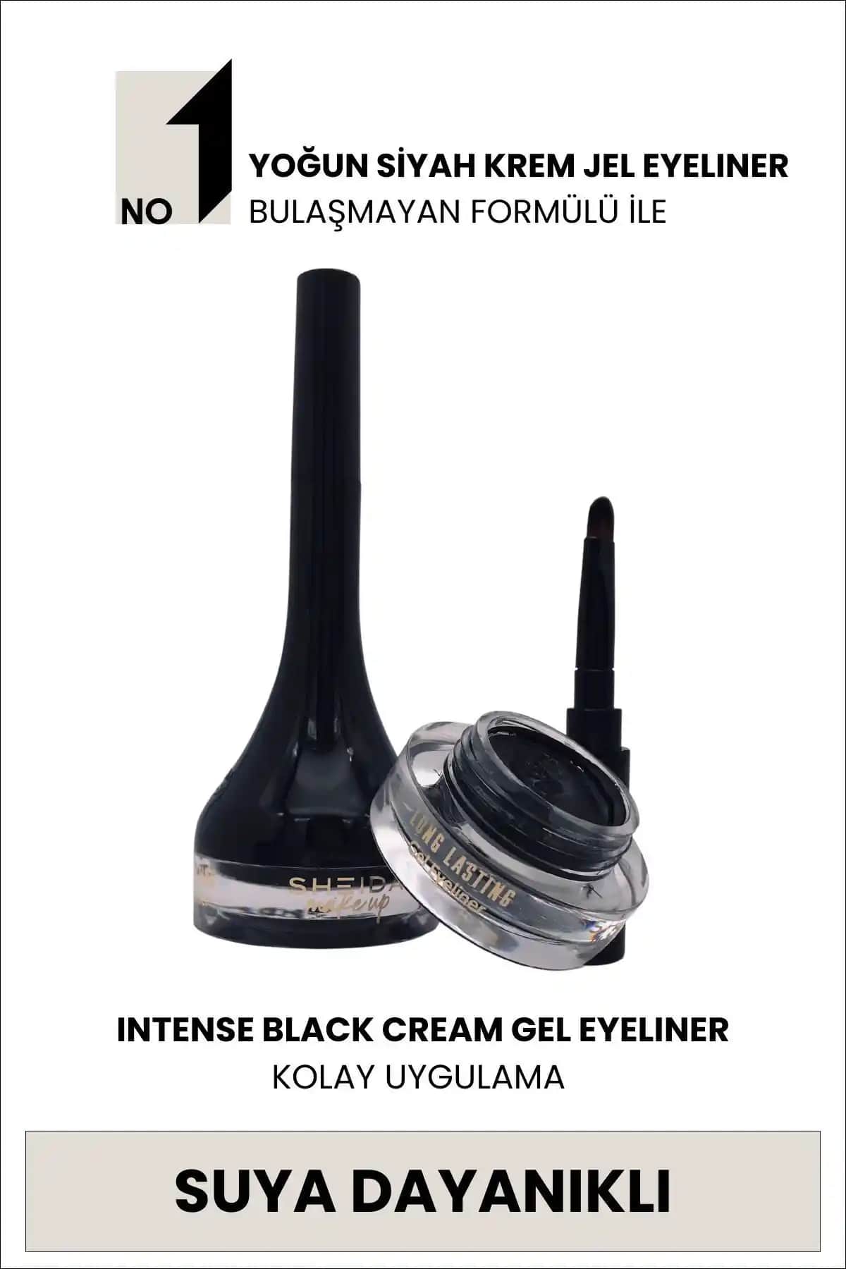 Sheida ve Trinova Jel Eyeliner Karşılaştırması: Kalıcılık ve Kullanım Özellikleri