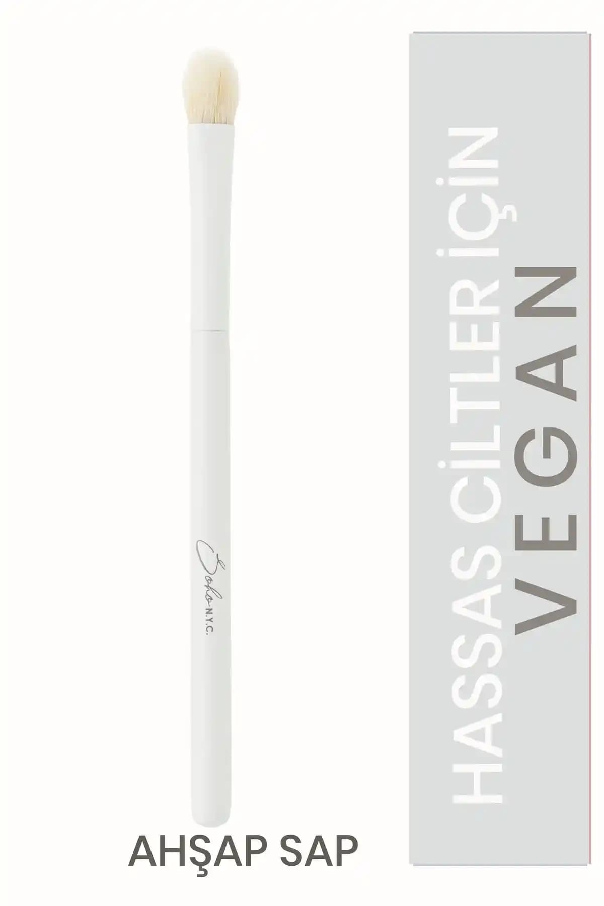 Soho N.Y.C. Vegan Düz Konik Gölgeleme Fırçası: Sürdürülebilir ve Yüksek Performanslı Makyaj Aracı