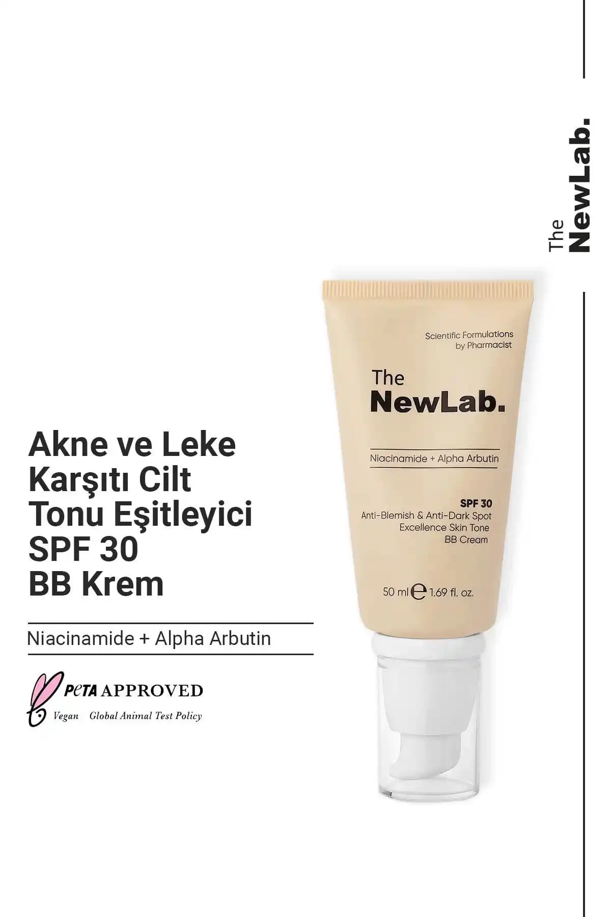 The NewLab Akne ve Leke Karşıtı BB Krem SPF 30: Doğal Görünüm ve Cilt Eşitleme Özelliği