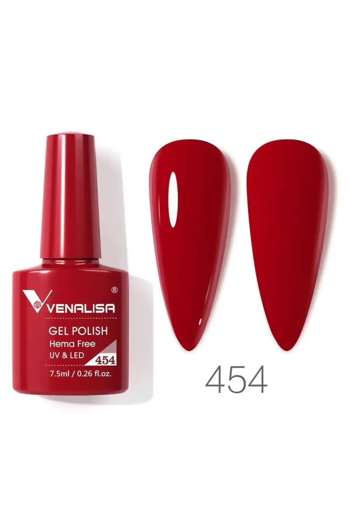 Venalisa 7.5 ml Hema-Free UV Led Kalıcı Kırmızı Oje No 454 Detaylı İnceleme ve Kullanıcı Yorumları
