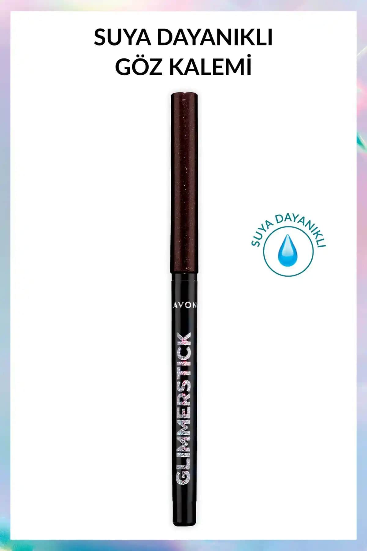 Avon Glimmersticks Pırıltılı Göz Kalemi Karşılaştırması Brown Sugar ve Teal Sparkle