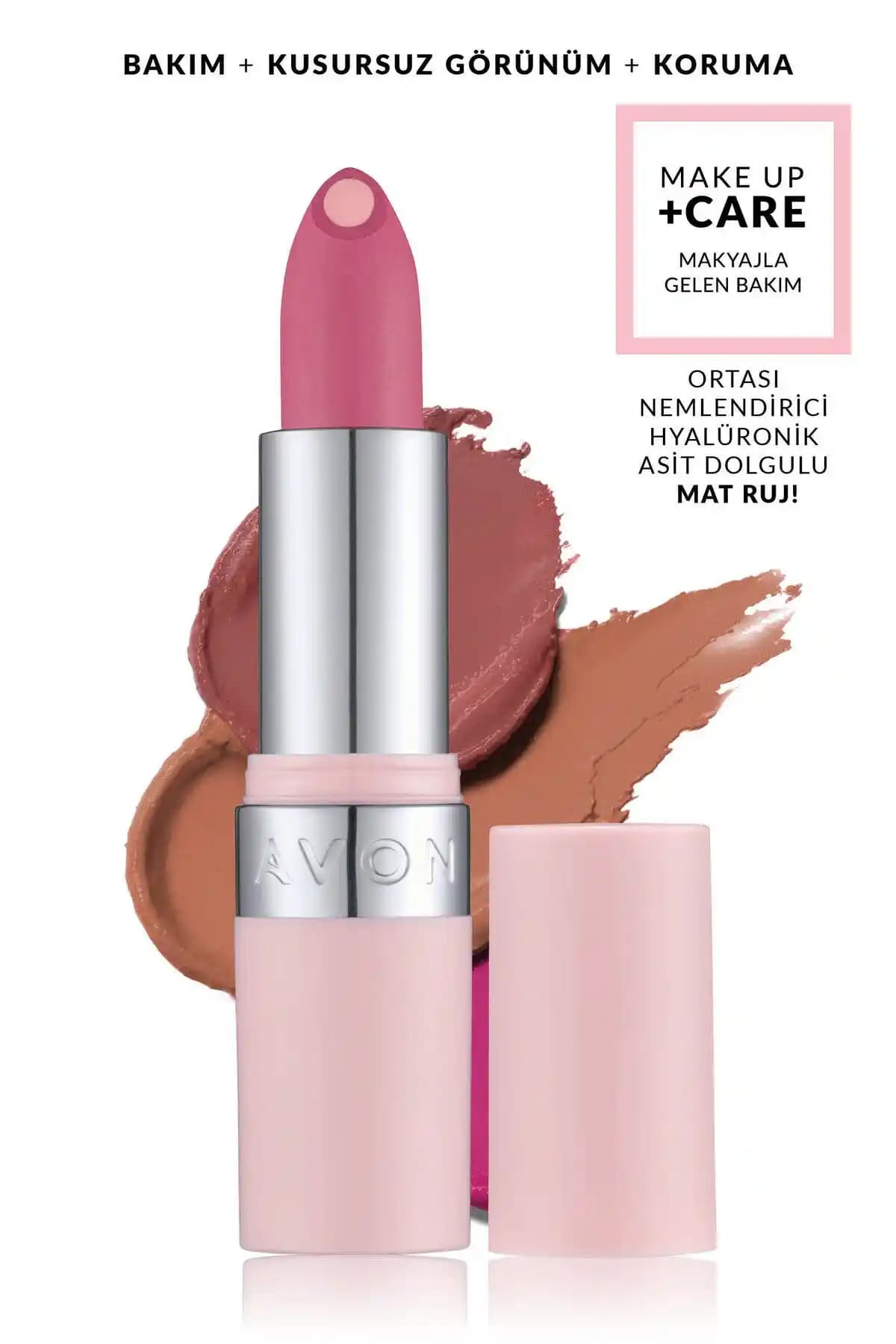 Avon Hydramatic Mat Ruj Pink: Uzun Süre Kalıcı, Nemlendiren ve Şık Dudak Rengi