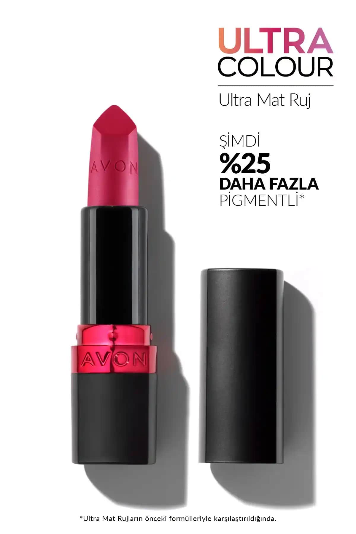 Avon Ultra Mat Ruj Ravishing Rose: Uzun Süre Kalıcı Mat Dudak Rengi Seçeneği