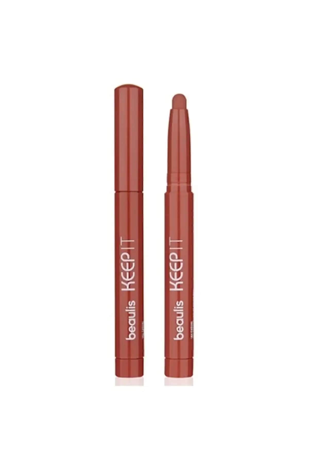 2025'te Dudak Makyajında Devrim: Beaulis Keep It Ink Crayon Ruj 164 Casual