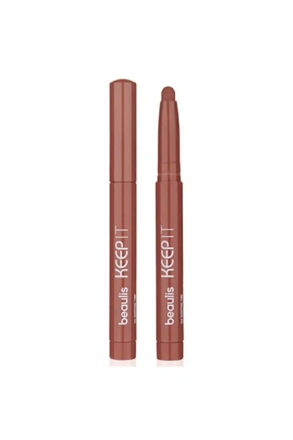 Beaulis Keep It Ink Crayon Ruj 321 First Date: Doğal ve Kalıcı Dudaklar İçin Mükemmel Seçenek