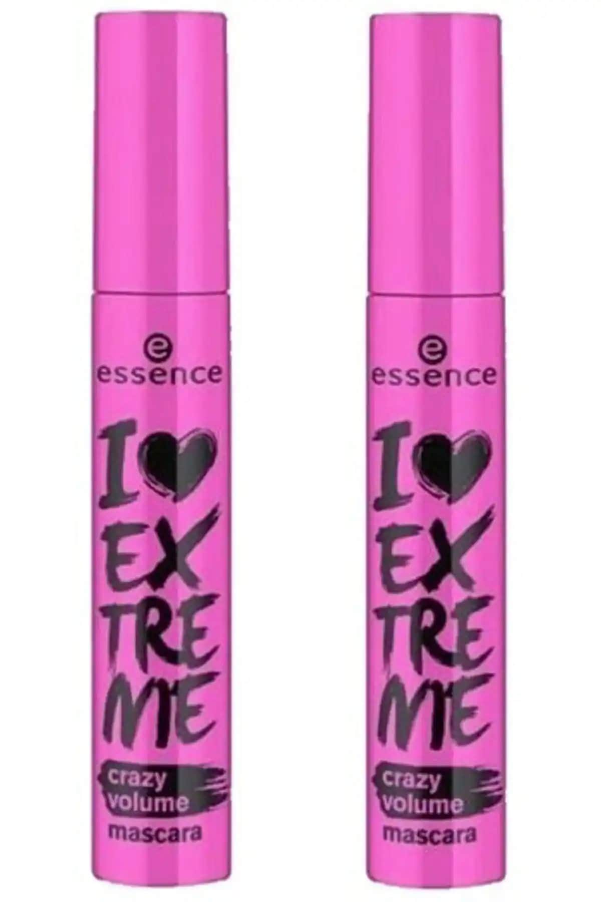 Essence I Love Crazy Volume Maskara: Hacimli ve Uzun Kirpikler İçin Mini Boy Seçenek