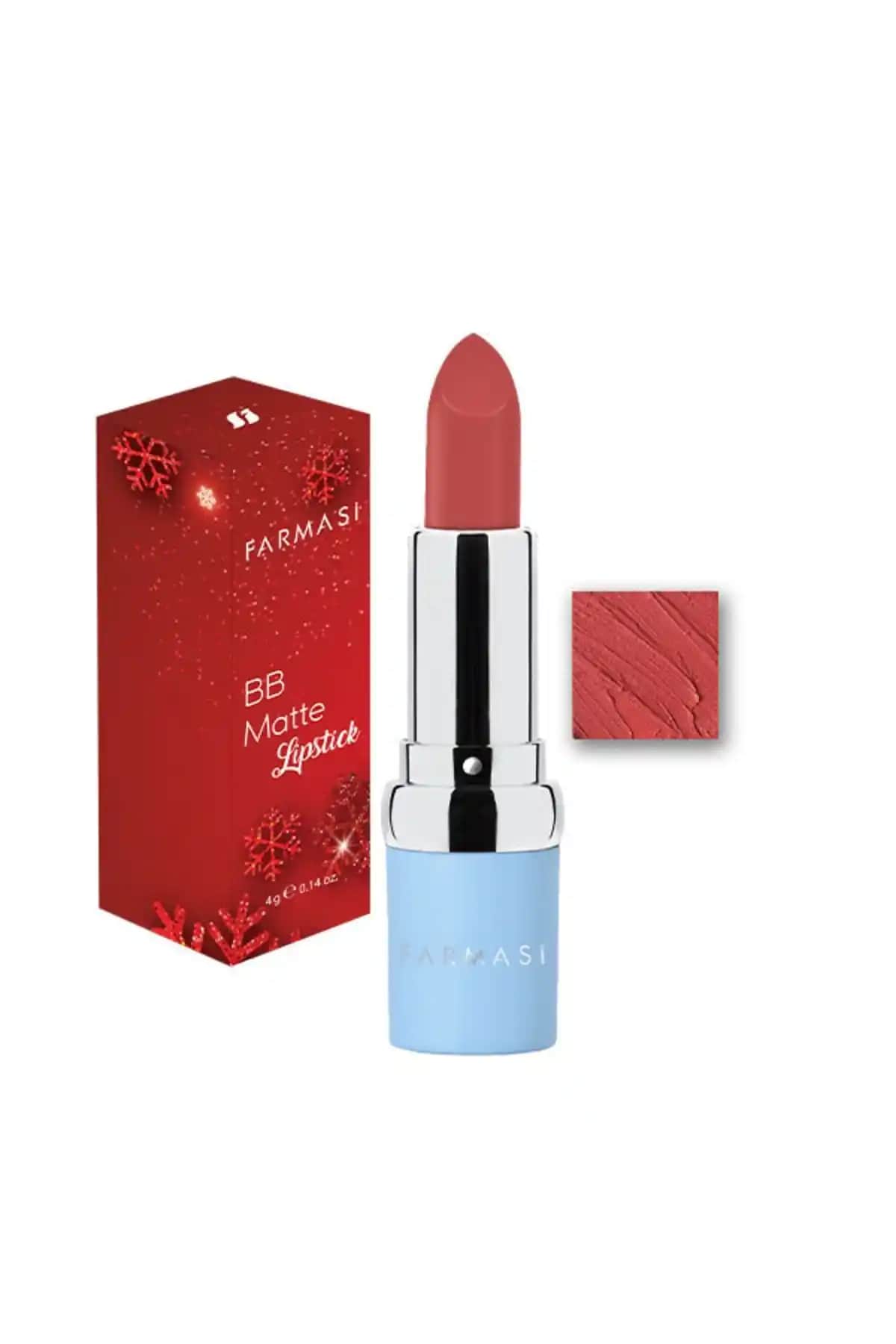 Farmasi BB Mat Ruj 01 Gıft Winter: Doğal ve Kalıcı Dudak Makyajı İçin Uygun Seçenek