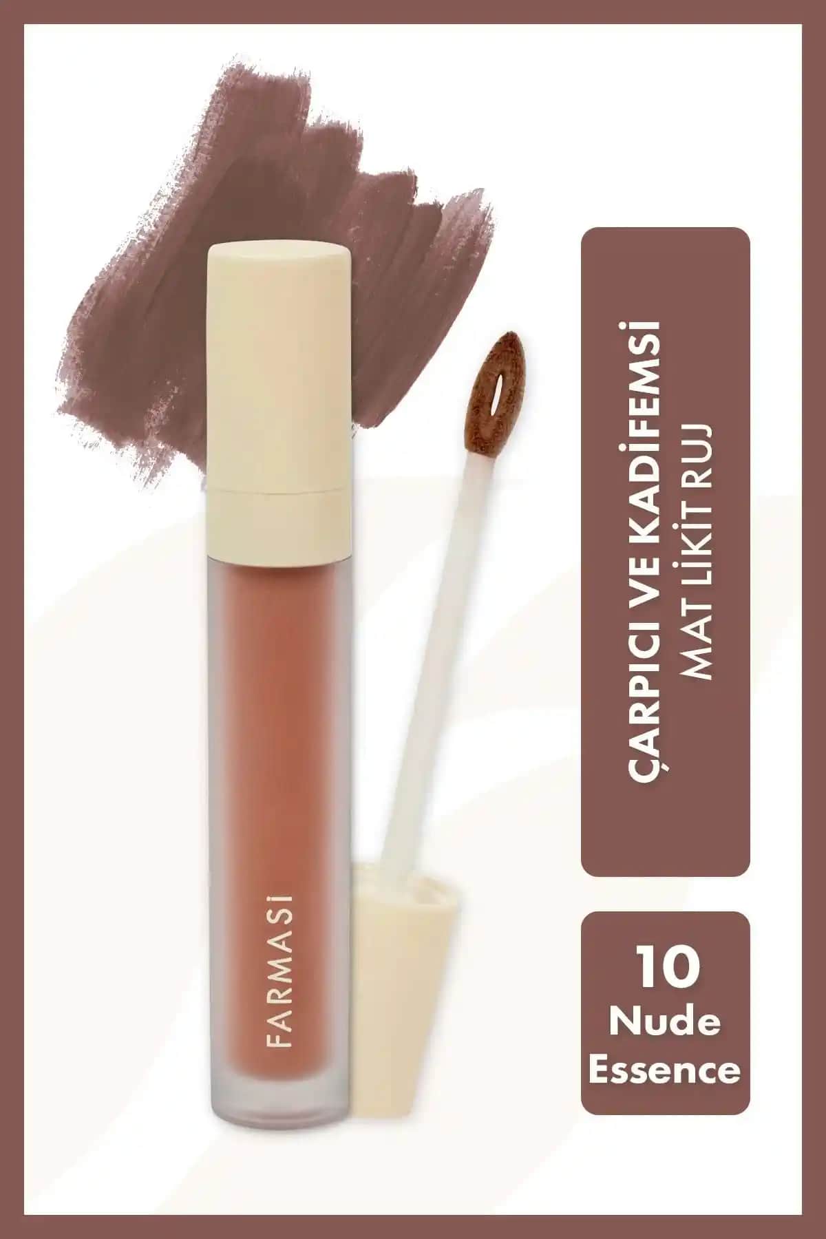 Farmasi Nude Essence Mat Likit Ruj ile Doğal ve Kalıcı Dudaklar İçin Uygun Seçenek