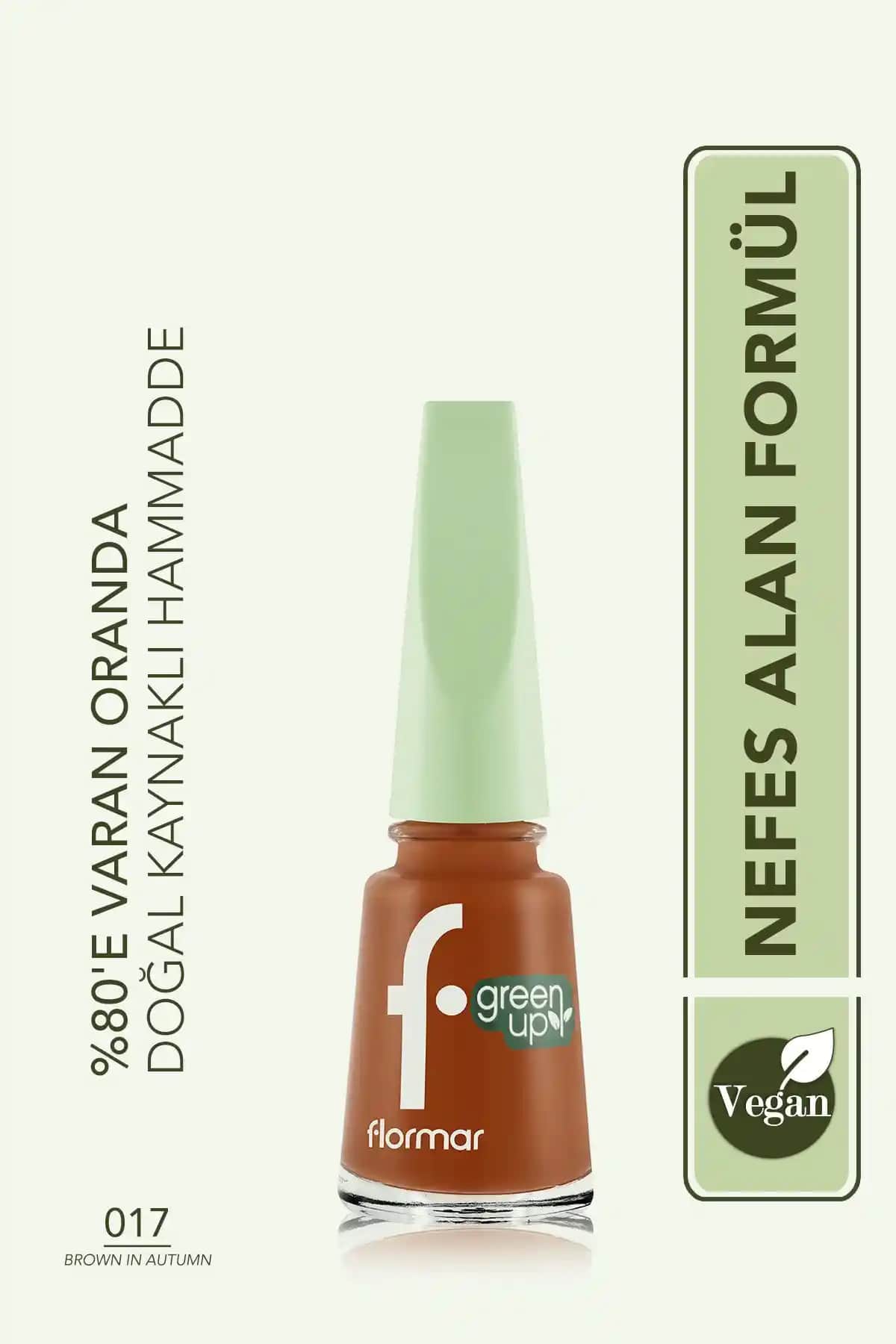 Flormar Green Up Vegan Oje ile Doğal Güzelliğinizi Güçlendirin