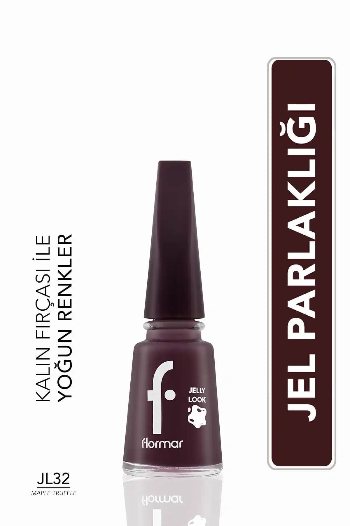Flormar Jelly Look Maple Truffle 32 Oje: Parlak ve Kalıcı Renk Seçeneği