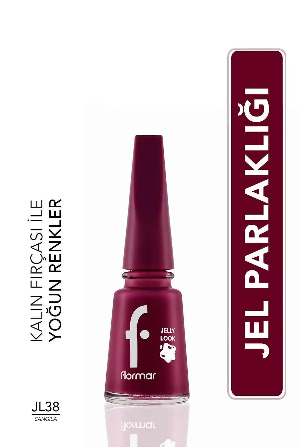 Flormar Jelly Look Oje JL38 Sangria: Canlı ve Parlak Tırnaklar İçin Güvenilir Seçenek