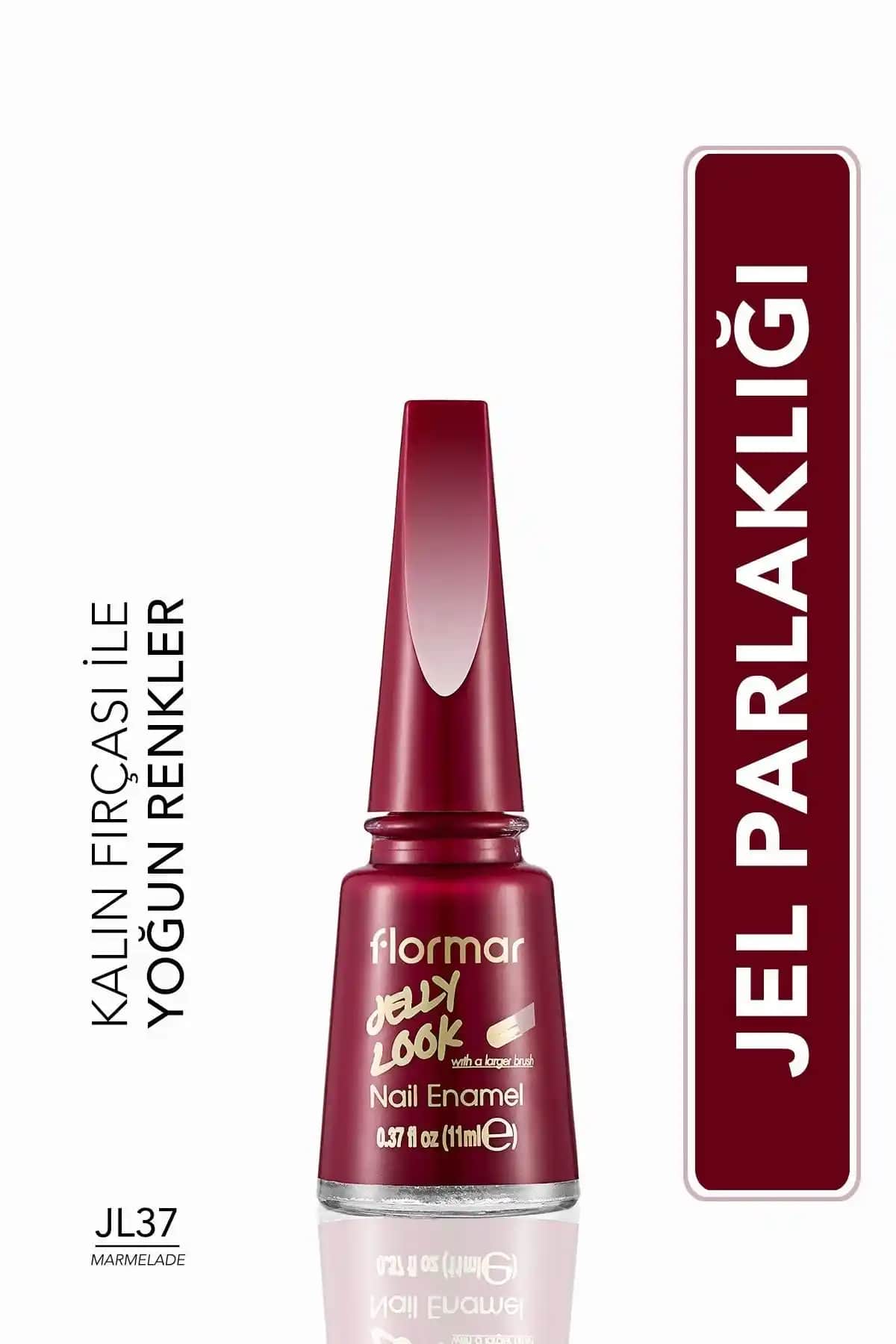 Flormar Jelly Look Oje Marmelade Renk ile Parlak ve Çekici Tırnaklar