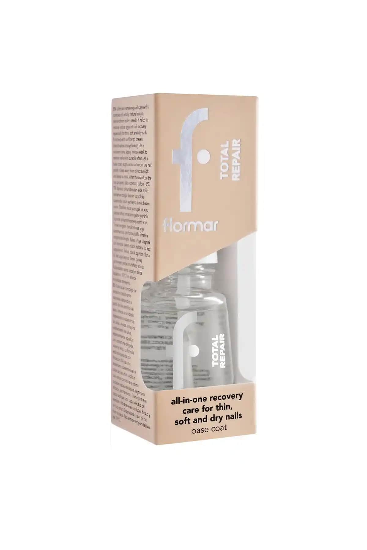 Flormar Kırılma Önleyici Tırnak Koruyucu Cila Güçlü ve Sağlıklı Tırnaklar İçin Uygun Bir Seçenek