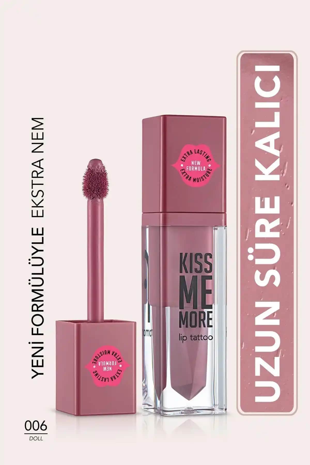 Flormar Uzun Süre Kalıcı Mat Ruj Kiss Me More: Kalıcı ve Kadifemsi Dudaklar İçin