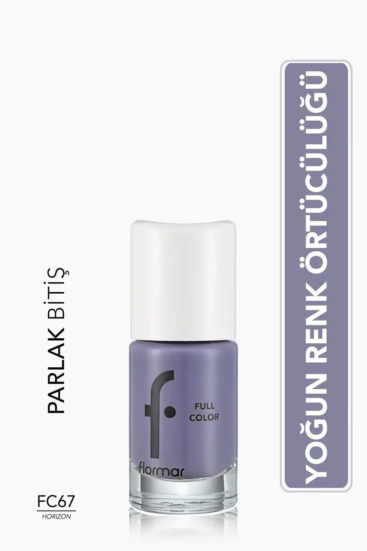 Flormar Yoğun Pigmentli Parlak Oje: Uzun Süre Dayanan ve Şık Mavi Renkli Tırnak Cilası