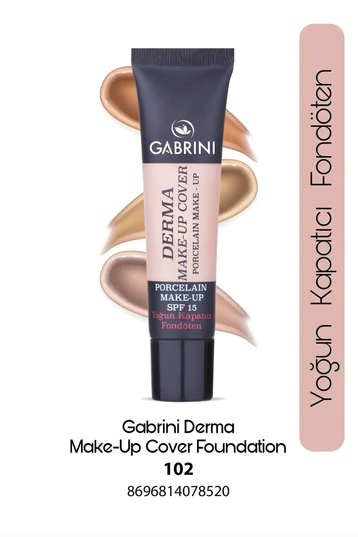 Gabrini Derma Make-up Cover ve Melberry Infinity Fondöten Karşılaştırması 40 ml Büyük Boy