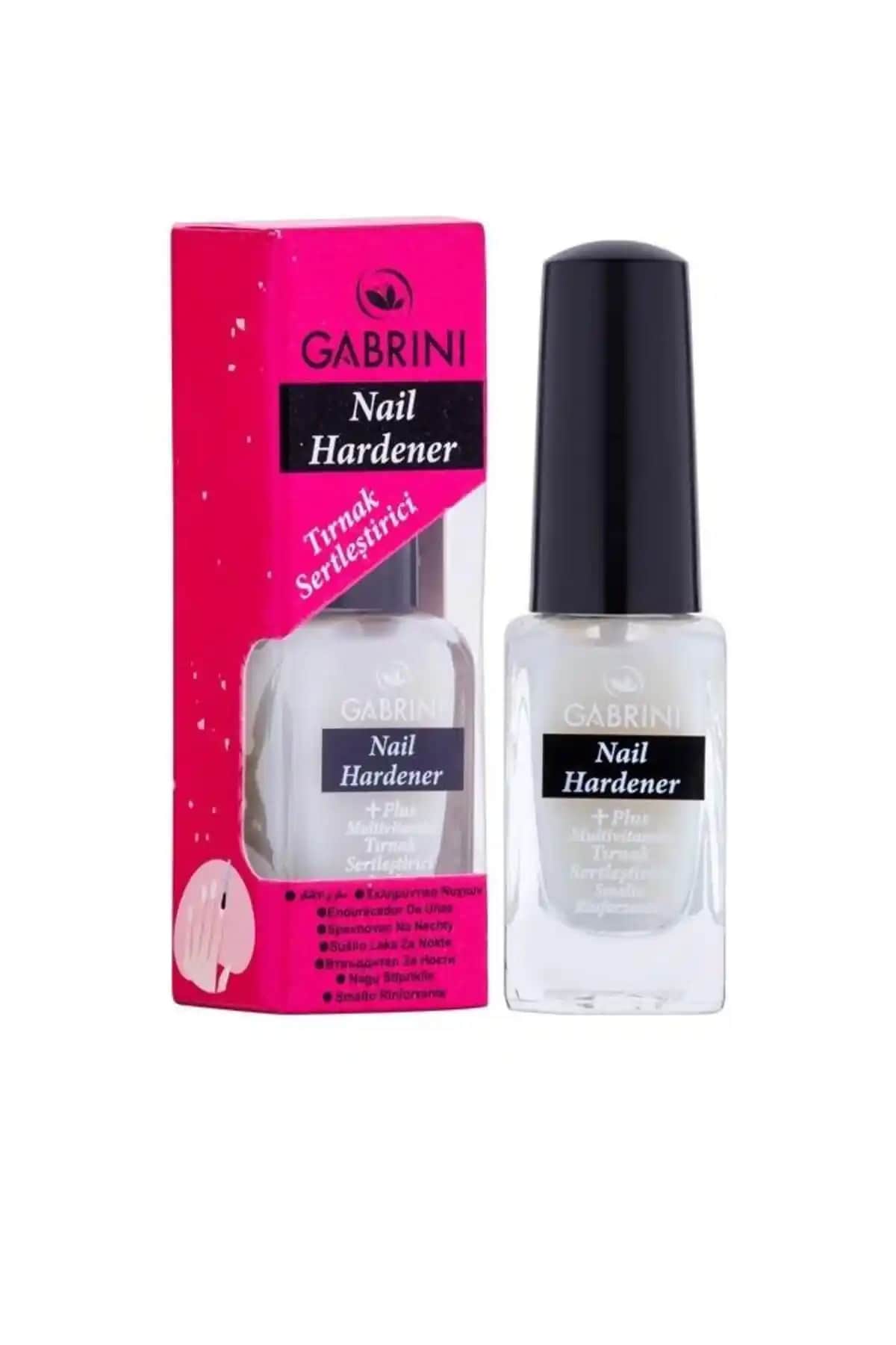 Gabrini Nail Hardener - 01 ile Tırnak Sağlığınızı Güçlendirin ve Parlak Görünüm Kazanın