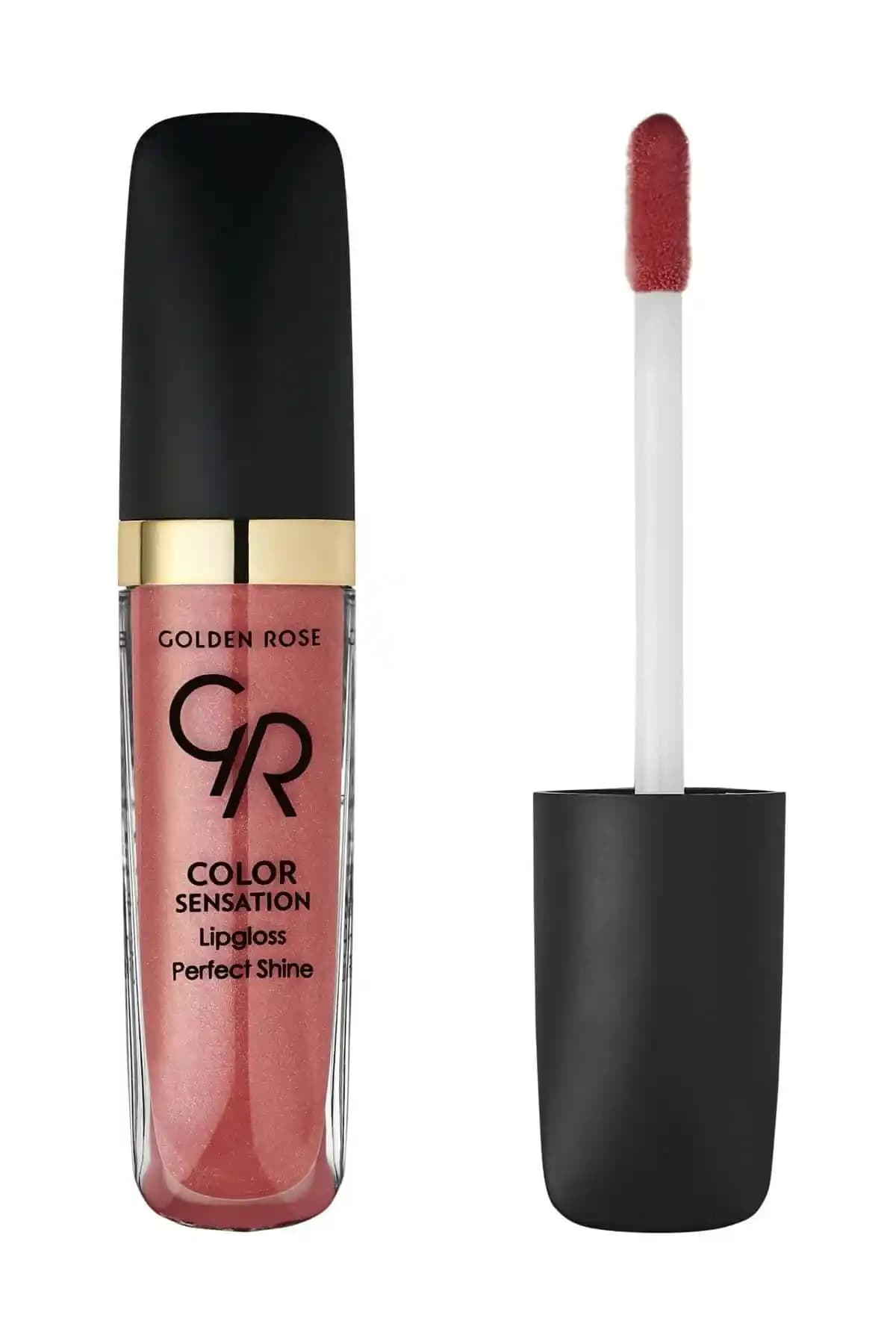 Golden Rose Color Sensation Lipgloss No 116 Grapefruit doğal parlaklık ve hafif renk sağlar