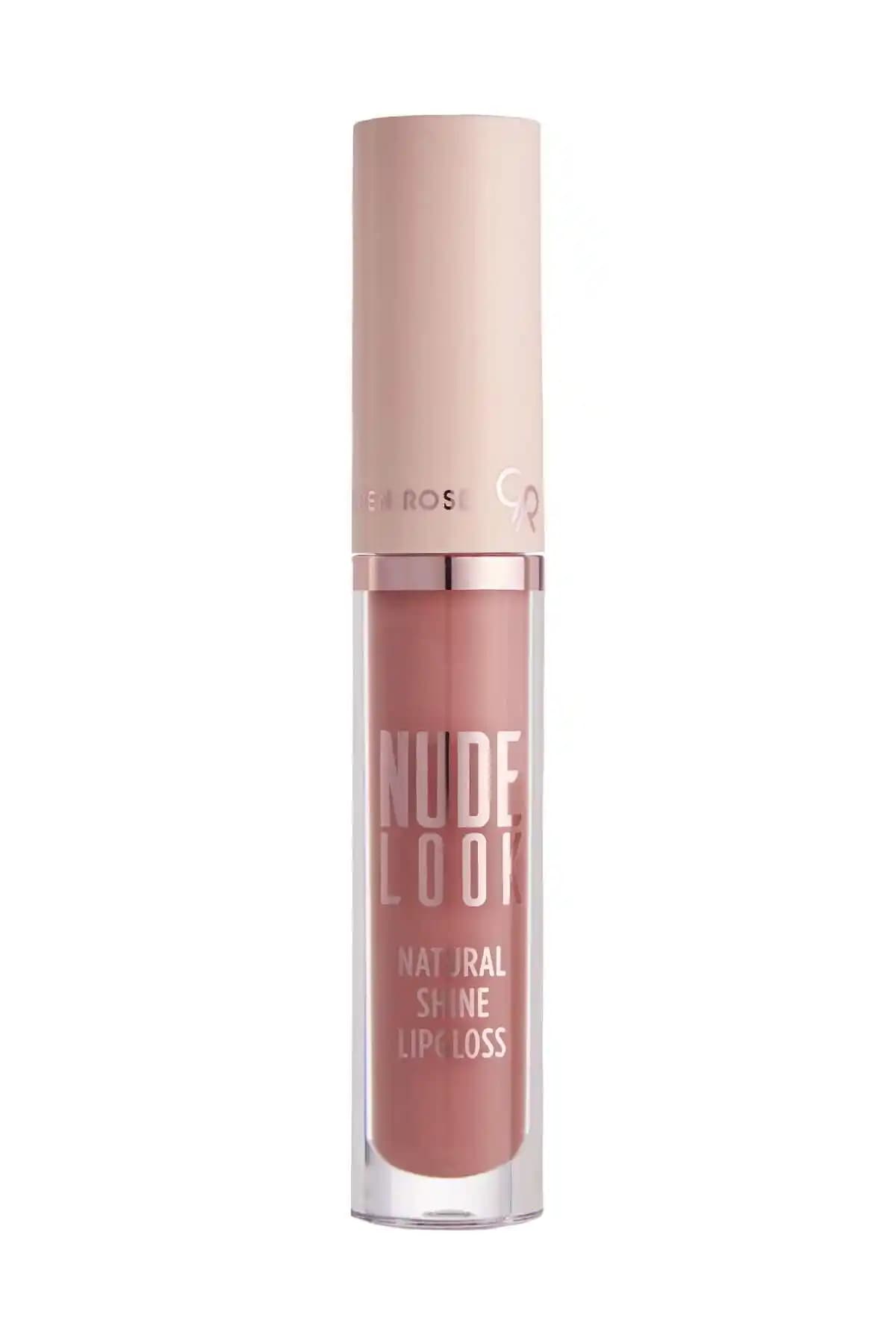 Golden Rose Nude Look Natural Shine Lipgloss No:03 Coral Nude Dudaklara Doğal ve Parlak Bir Dokunuş