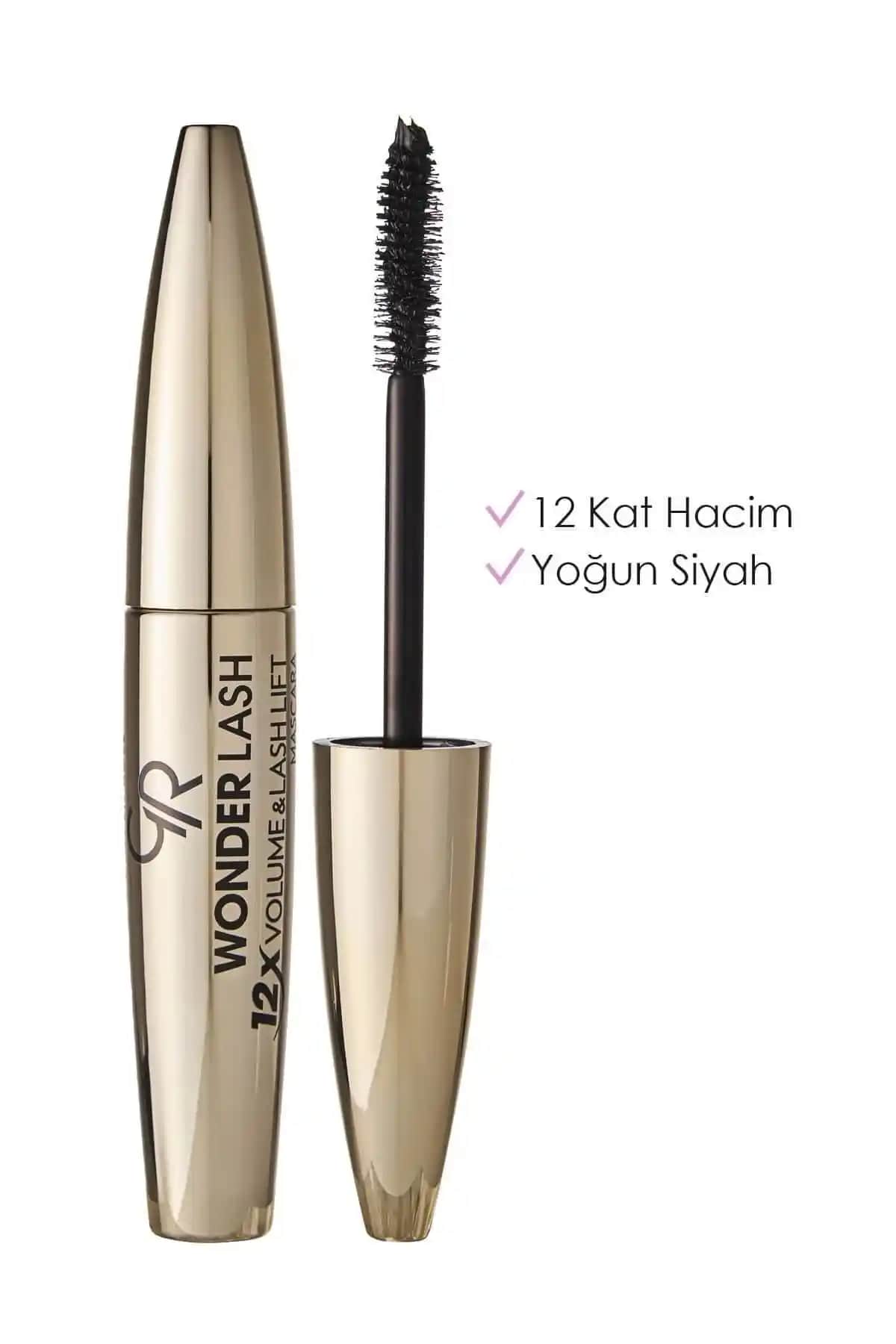 Golden Rose Wonder Lash Mascara ile doğal ve etkileyici kirpik görünümü sağlama