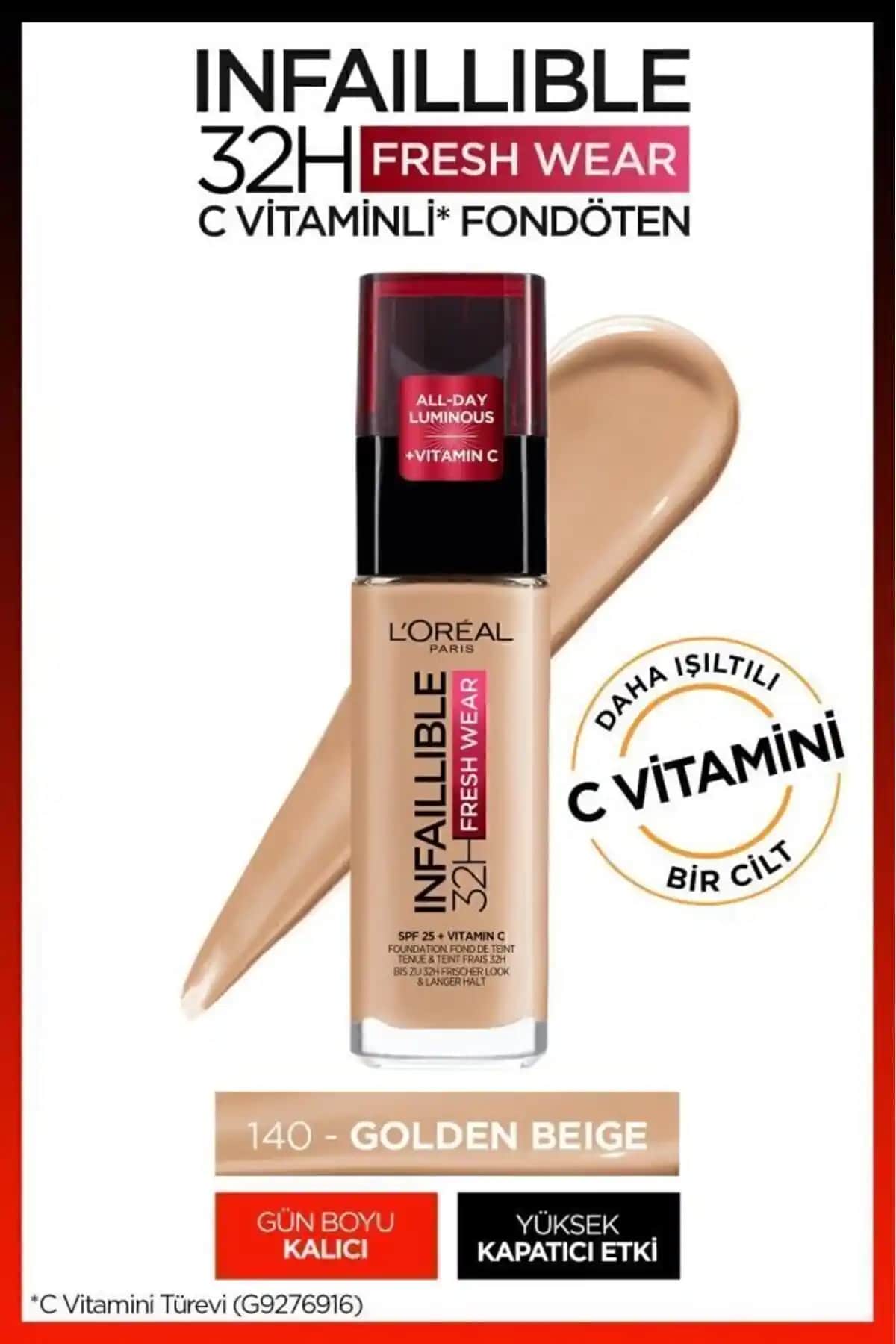L'Oreal Paris Infaillible Fondöten Karşılaştırması: Golden Beige ve Sand Renkleri