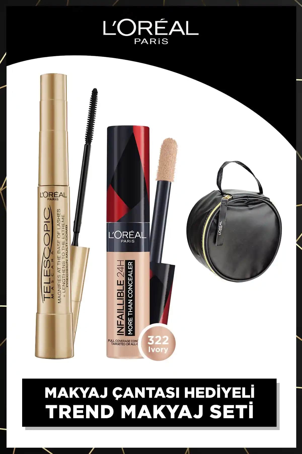 L'Oreal Paris Maskara ve Kapatıcı Ürünleri: Günlük ve Özel Kullanım İçin Performanslı Seçenekler