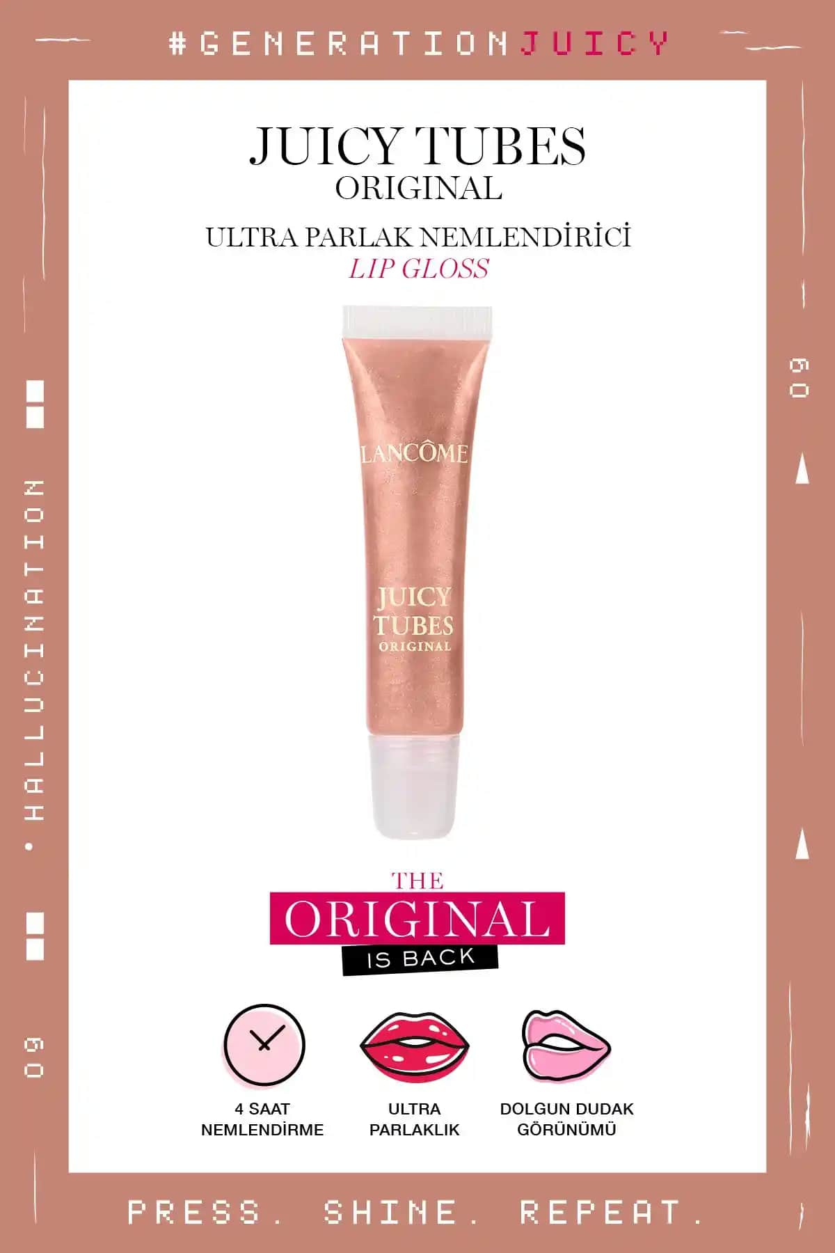 Lancome Juicy Tubes Nemlendirici Lip Gloss ile Dudaklara Işıltı ve Dolgunluk Katın