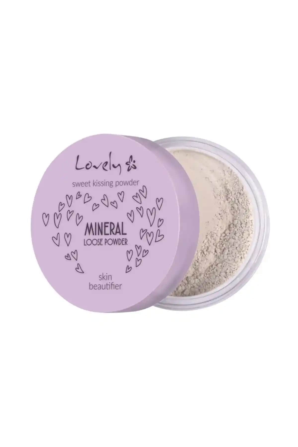 Lovely Mineral Loose Powder: Doğal ve Mat Görünüm Sağlayan Hafif ve Kalıcı Pudra
