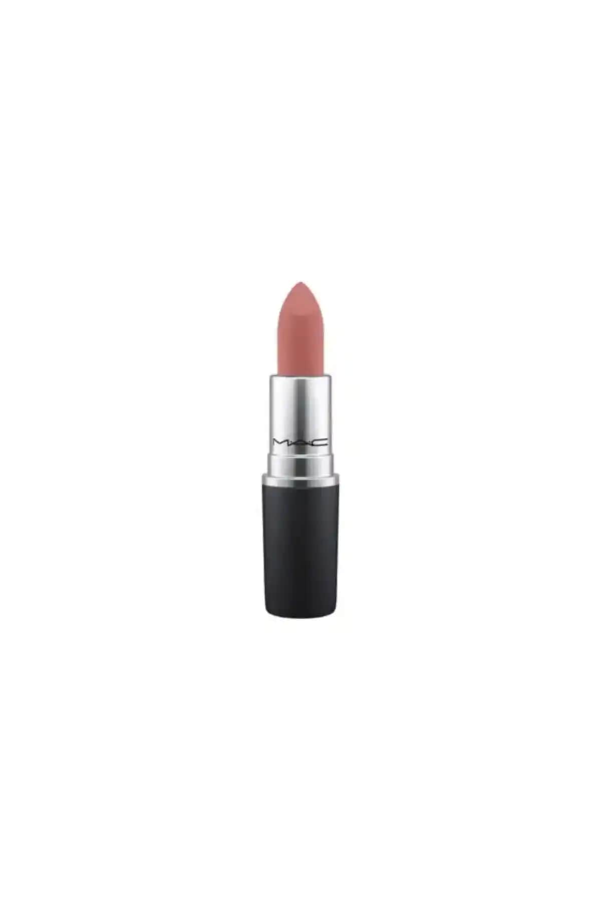 Mac Powder Kiss Lipstick Teddy 2.0 Kadife Mat Ruj, Nemlendirme ve Uzun Süre Kalıcılık