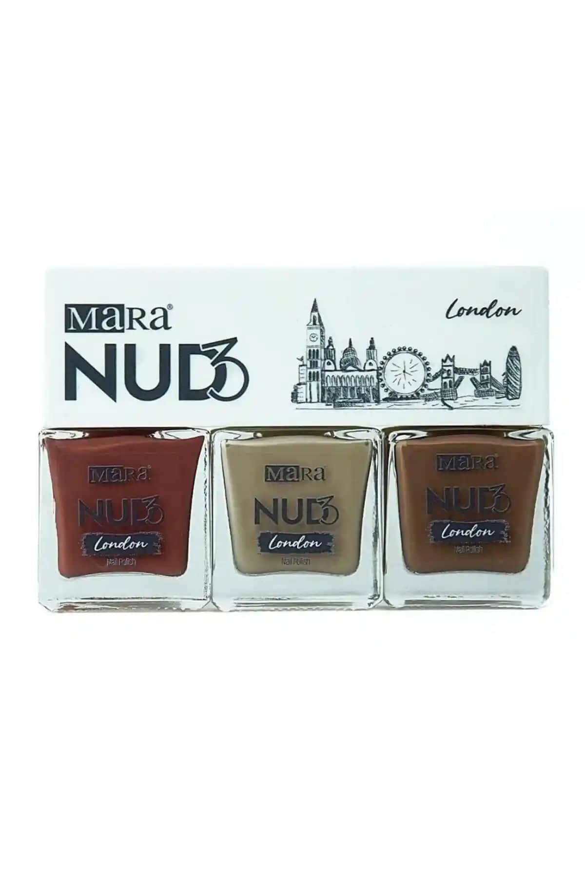 Mara Nude Oje Serisi 3'lü London: Doğal ve Şık Mat Oje Seti Analizi