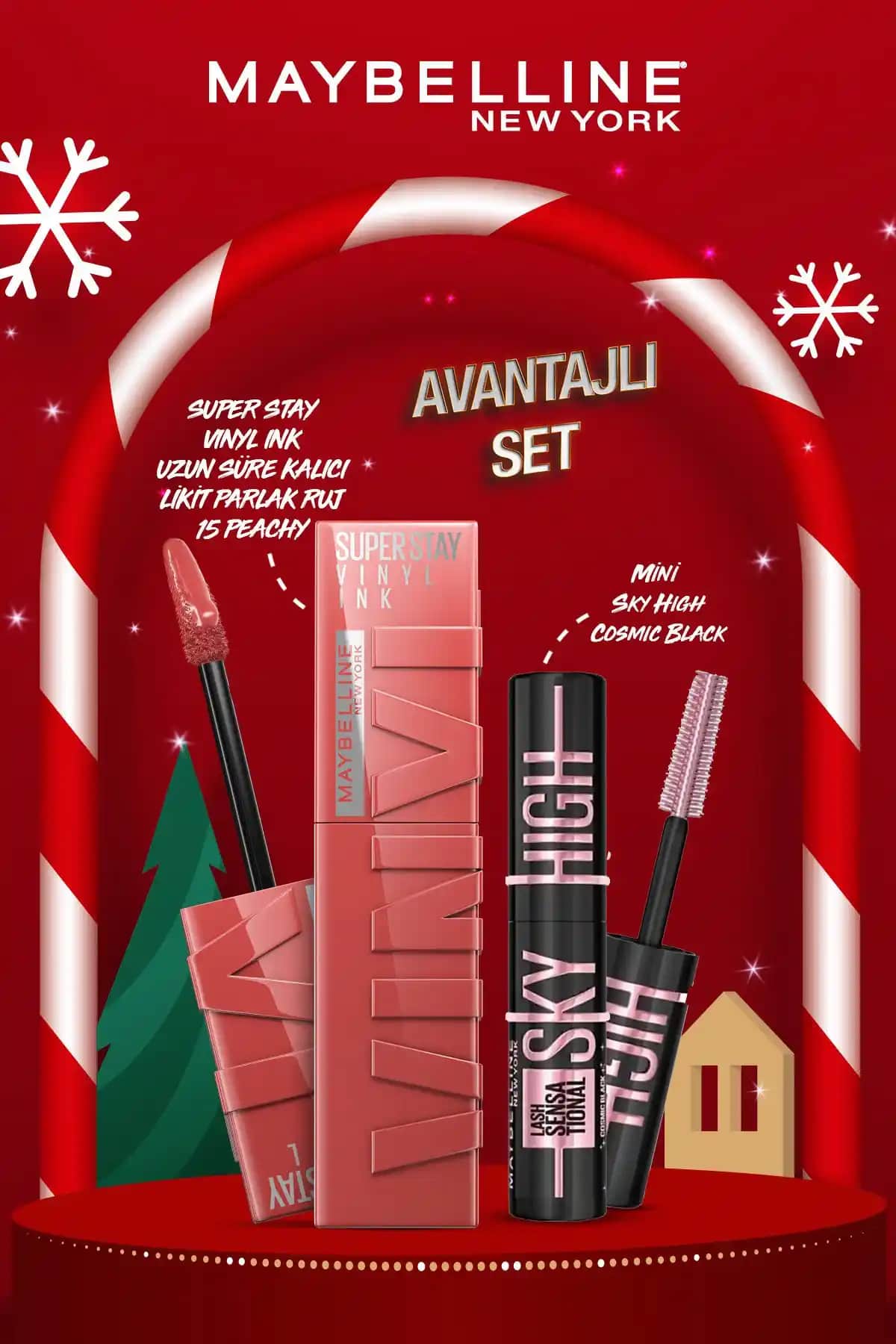 Maybelline'in Yeni Makyaj Ürünleri: Uzun Süre Kalıcı Ruj ve Hacimli Maskara