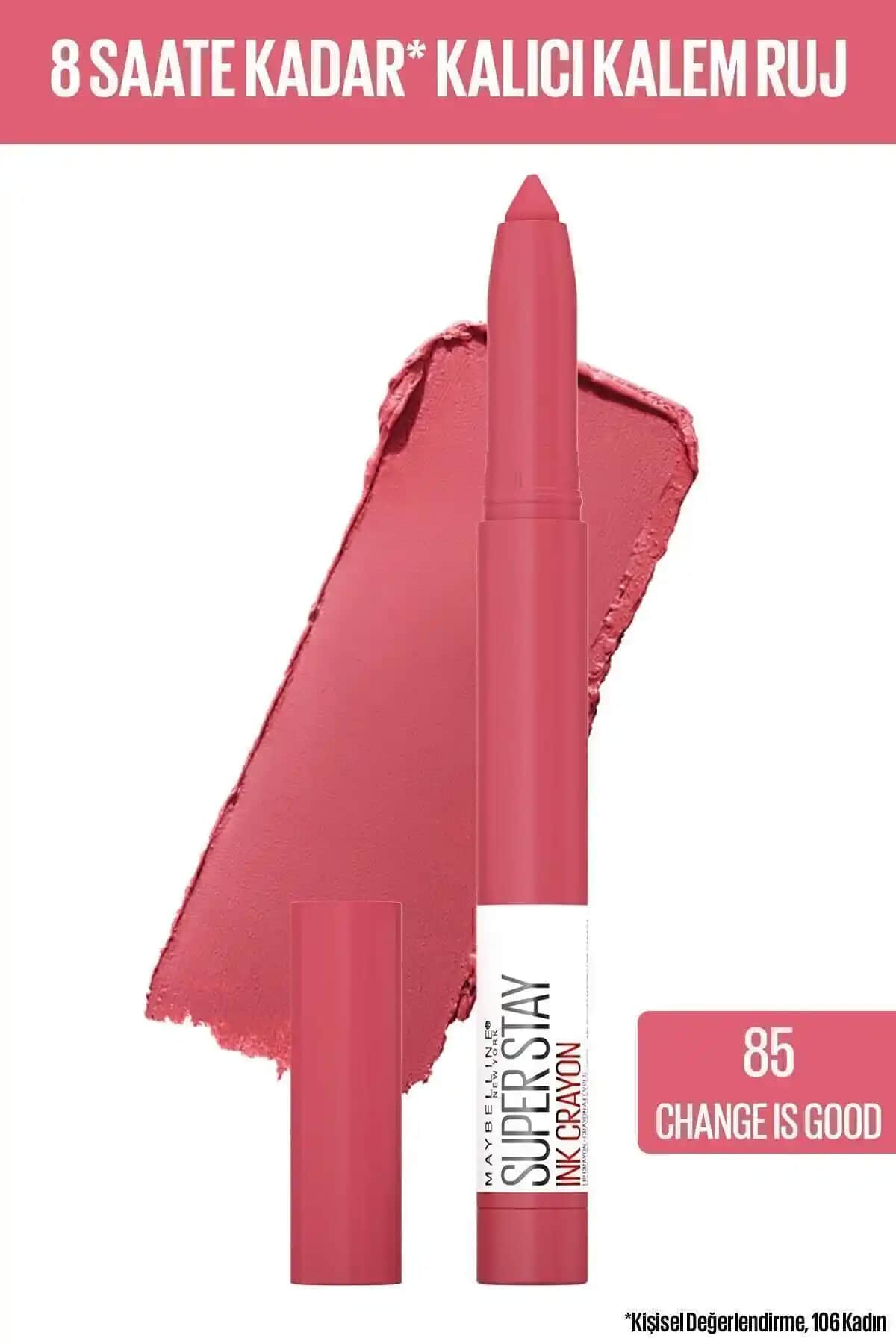 Maybelline Super Stay Ink Kalem Mat Pinks Edition 85 Dudak Ruju Uzun Süre Kalıcı ve Modern Tasarım