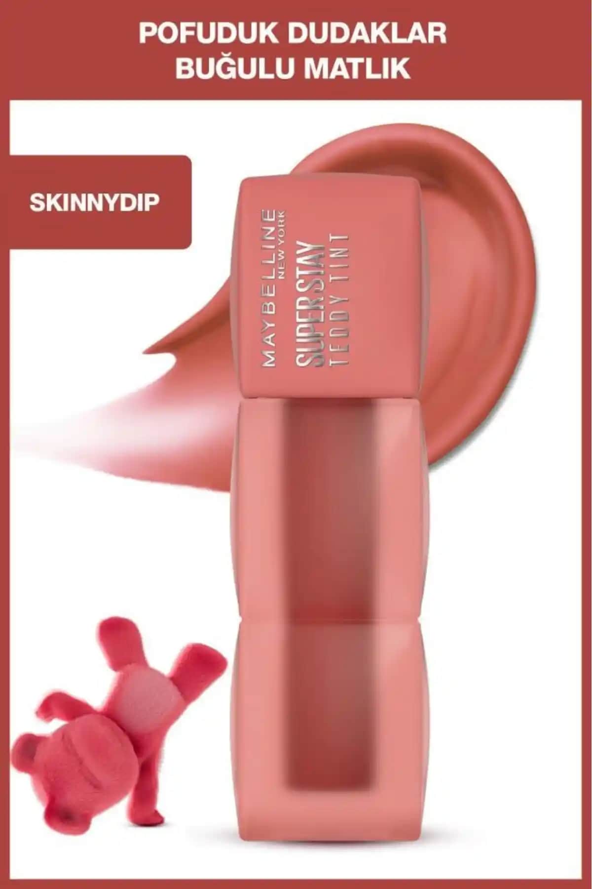 Maybelline Super Stay Teddy Tint Uzun Süre Kalıcı Mat Ruj Analizi ve Kullanım İpuçları